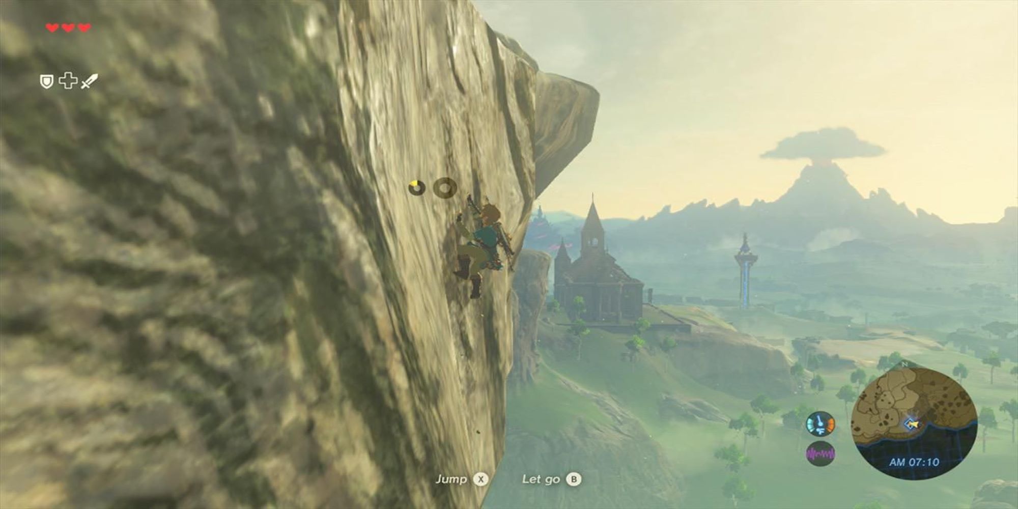 Link Climbing Breath Of The Wild Stamina Depleted