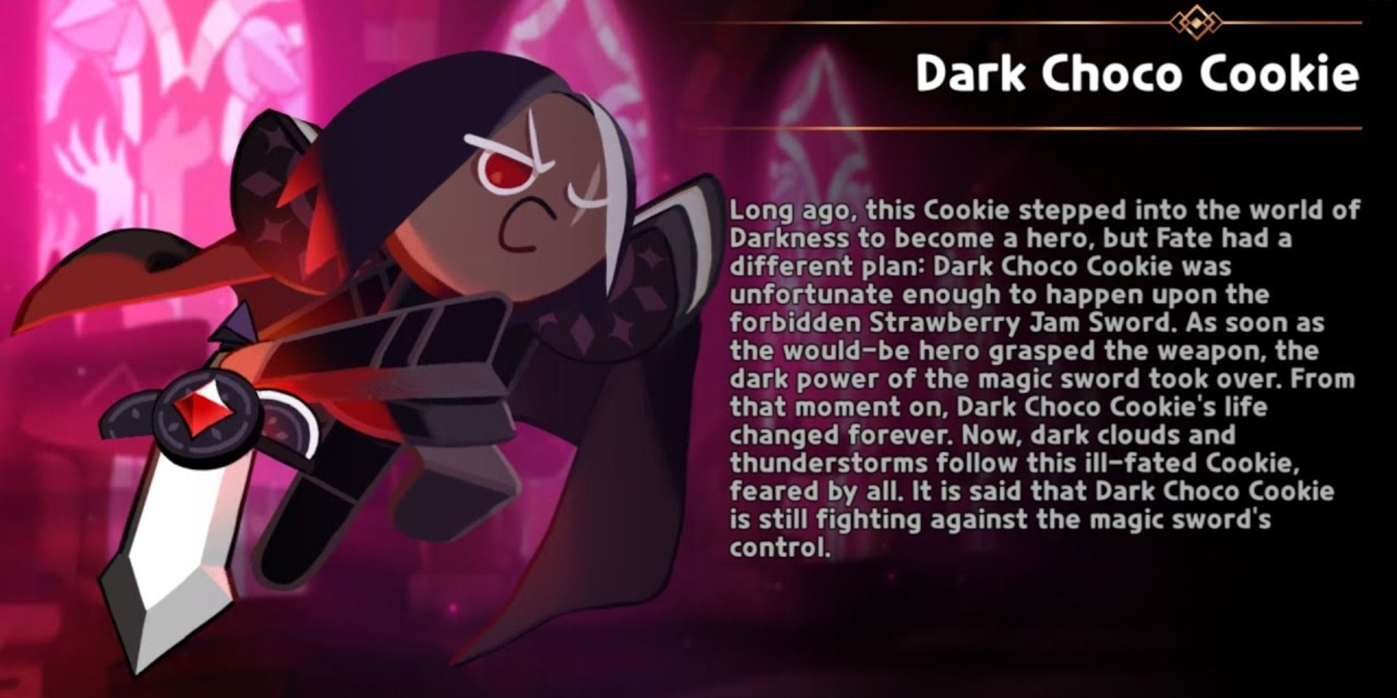 Cookie Run Kingdom Charge Dark Choco Cookie