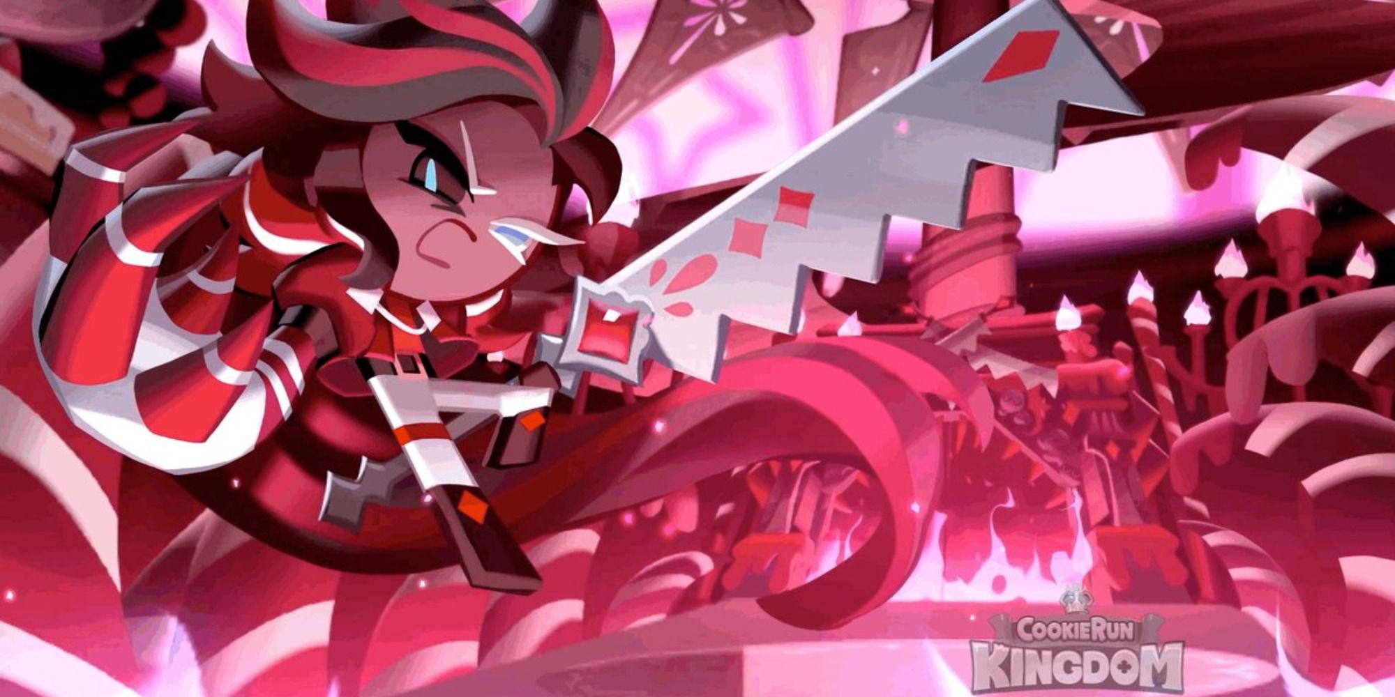 Cookie Run Kingdom Charge Red Velvet Cookie mid attack