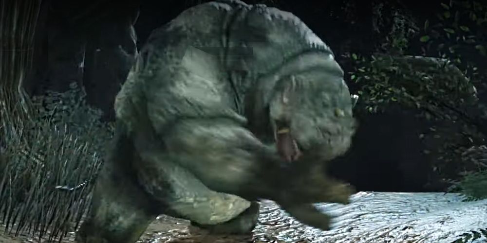 Dark Souls 2, Ogre taking a swipe