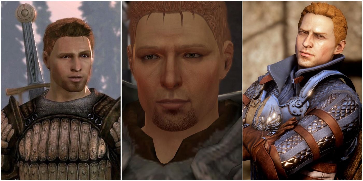 Alistair in Origins, as king in 2, and as a Grey Warden in Inquisition