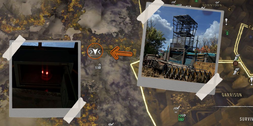 A Red Duck inside a safe in Outlands of Dying Light 2