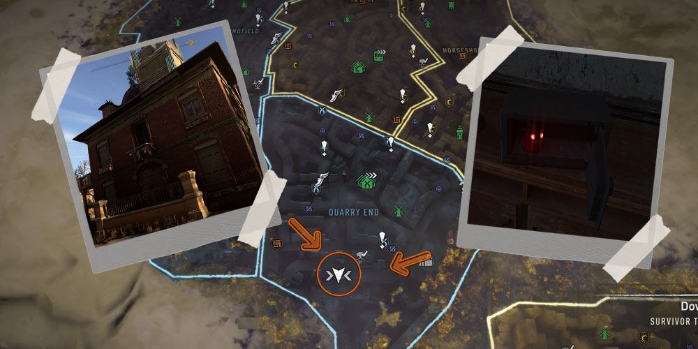 Dying Light 2 Quarry End Red Duck location on map