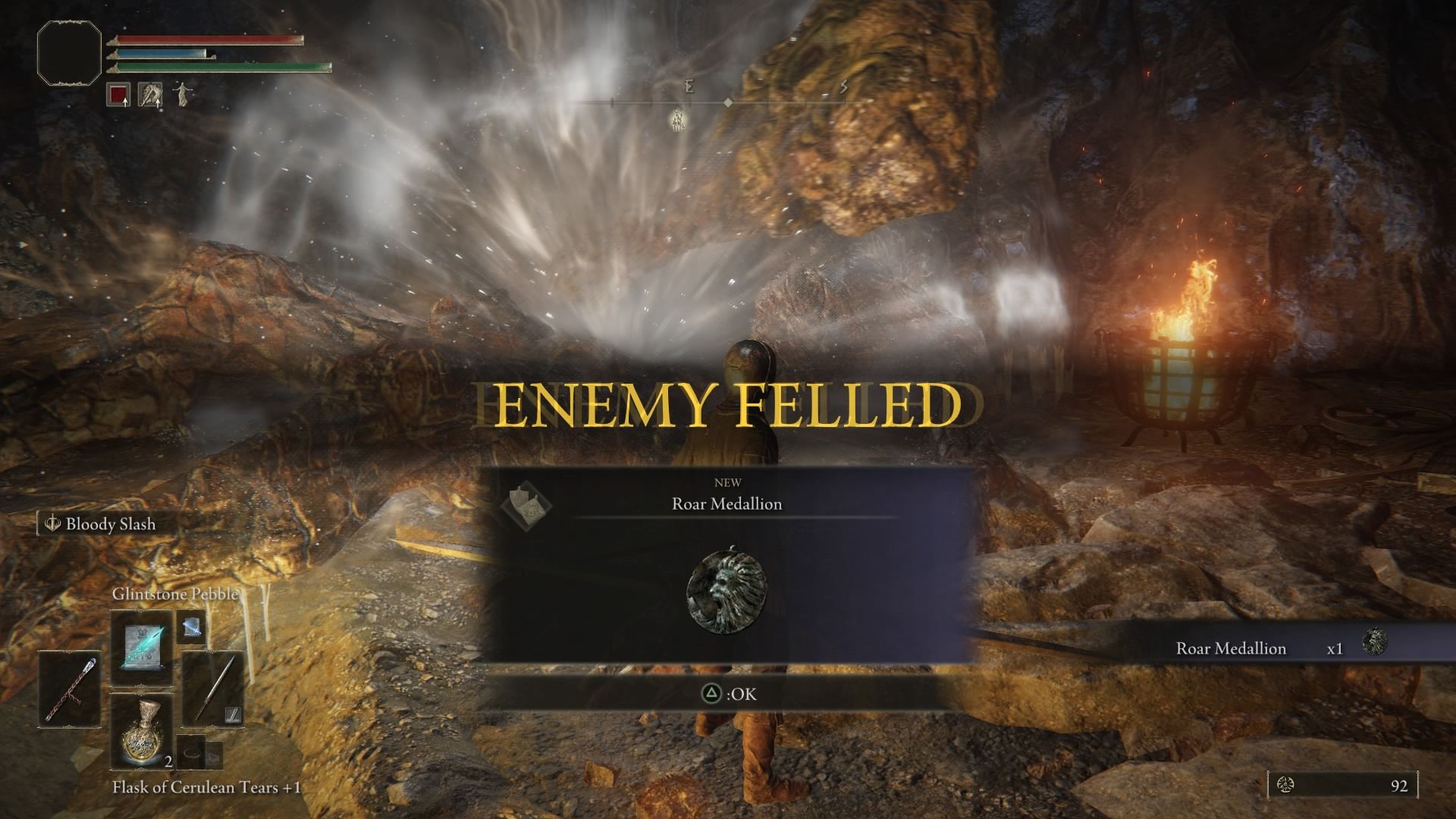 Elden Ring Limgrave Tunnels Troll Defeated