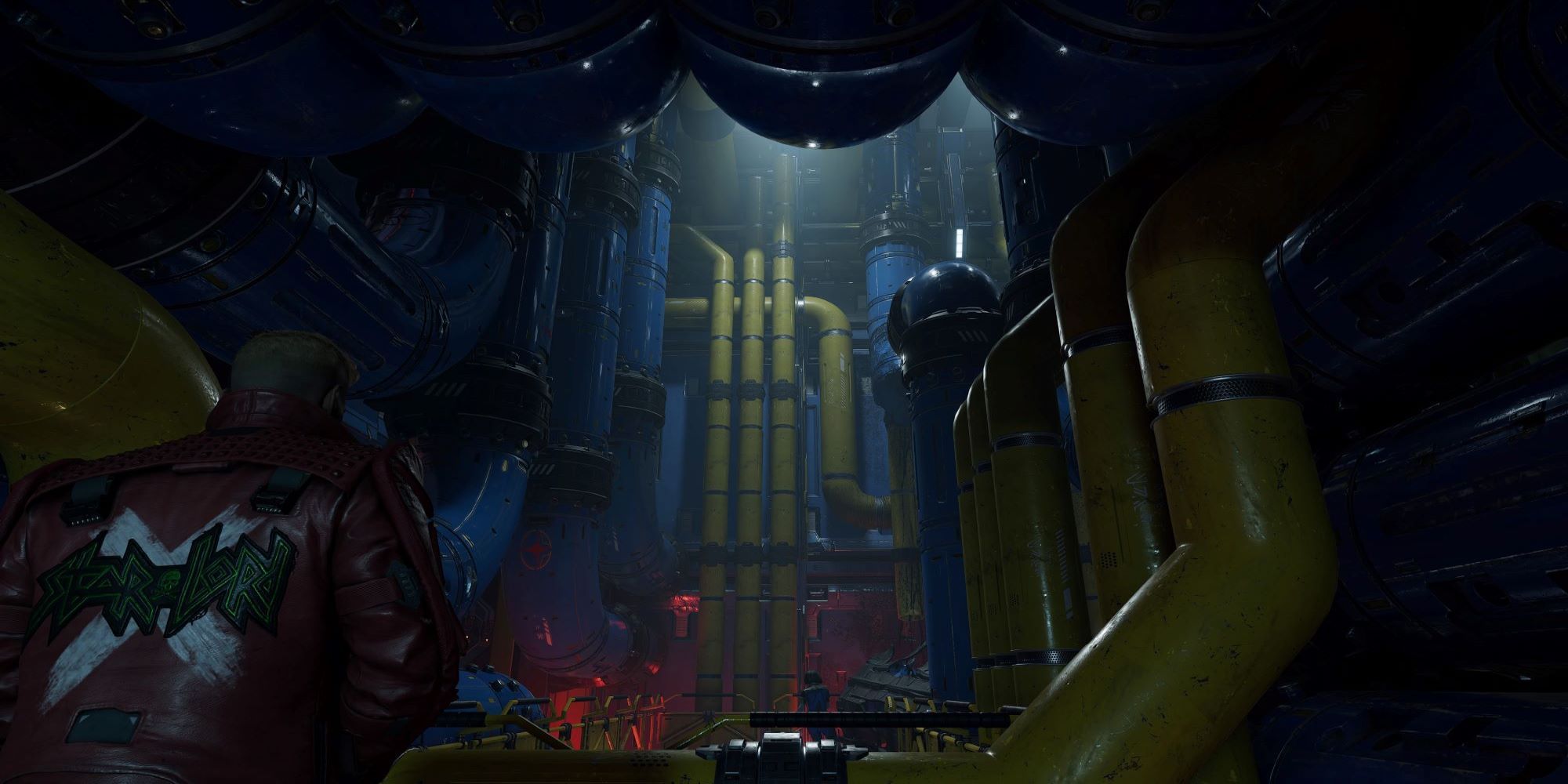 Guardians Of The Galaxy Nova Corps Ship Shadows Photo Mode.
