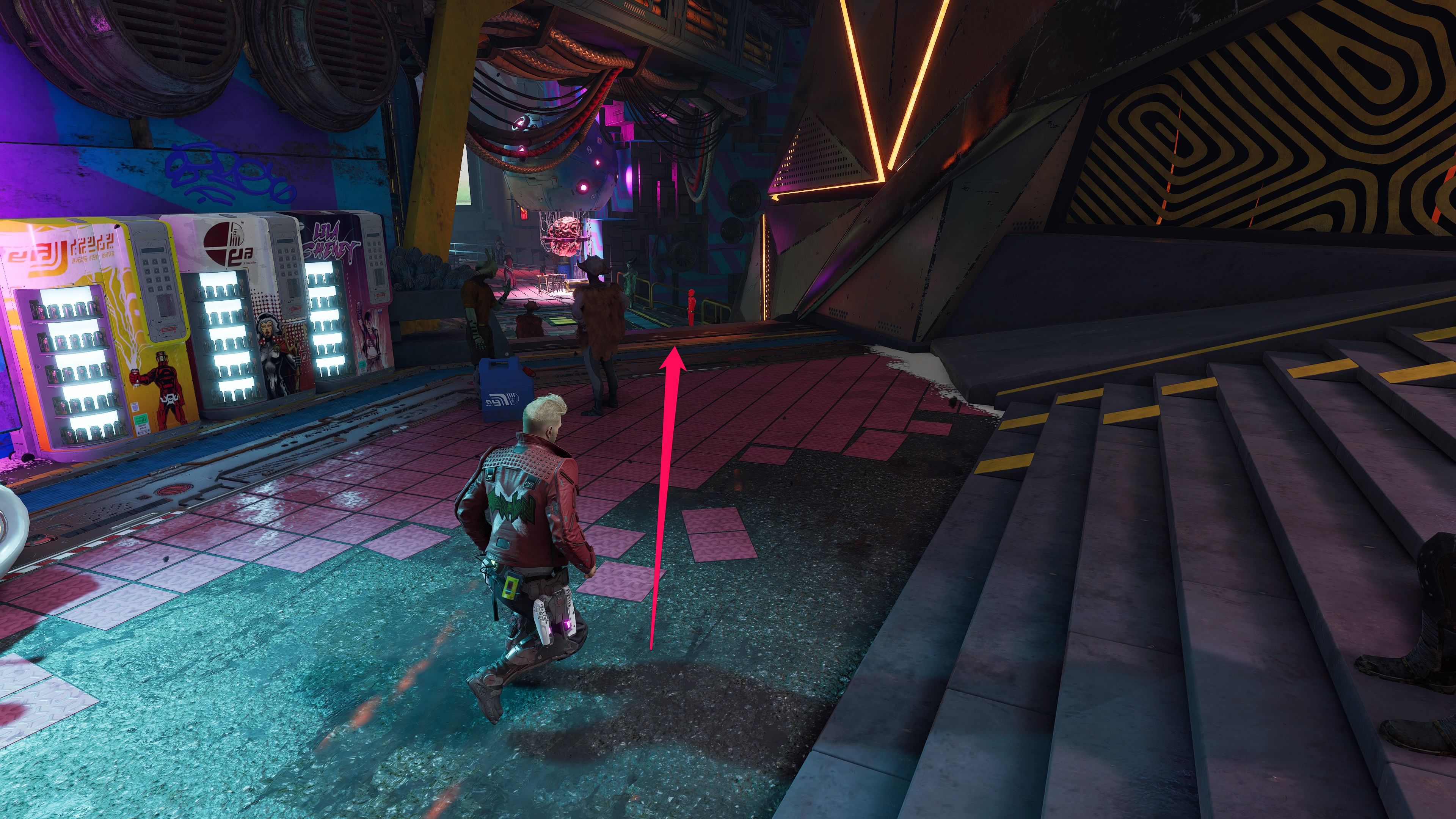 Guardians Of The Galaxy Archive Overhead Location