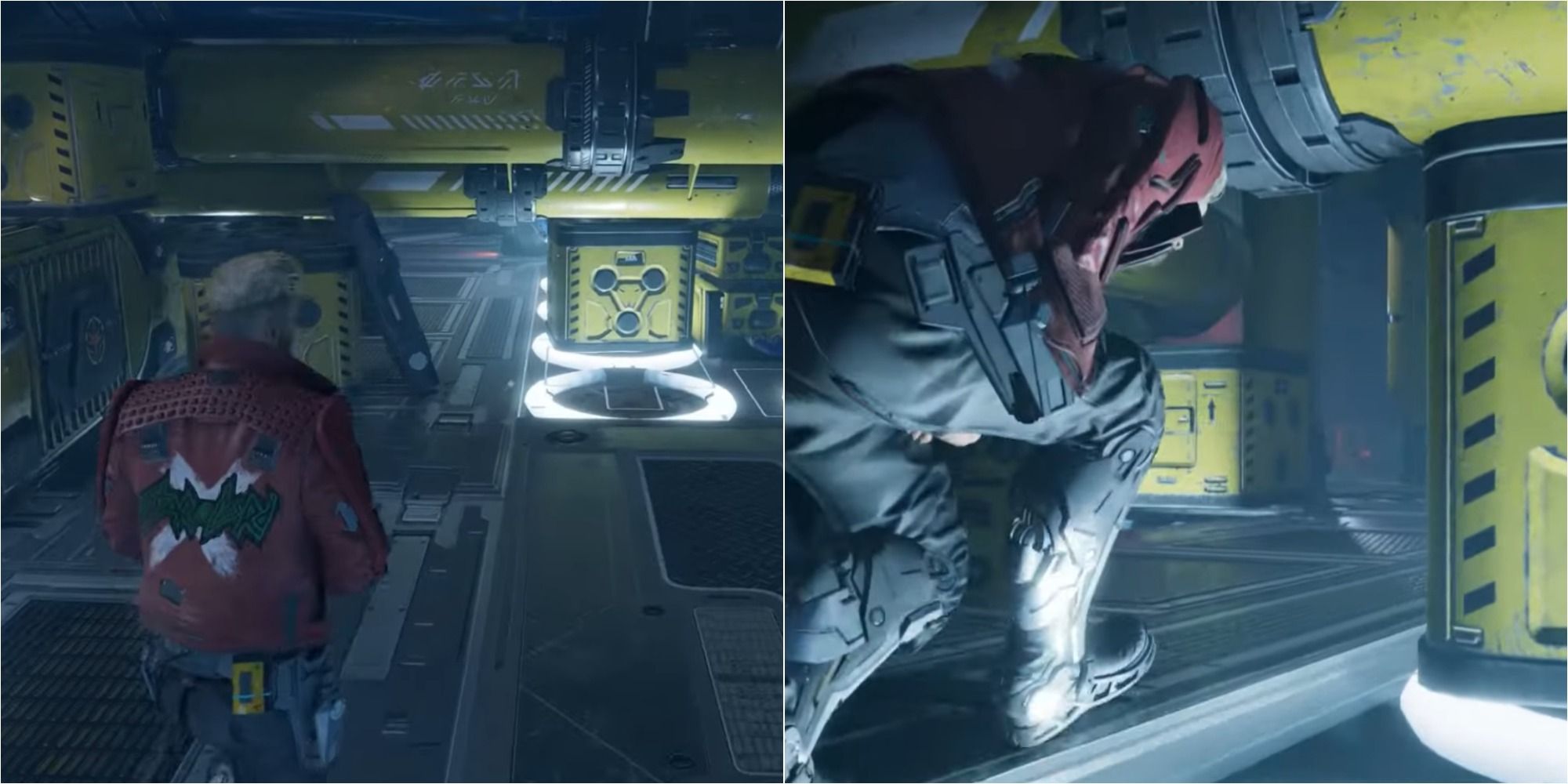 Guardians Of The Galaxy Split Image Chapter 2 Crawling Under