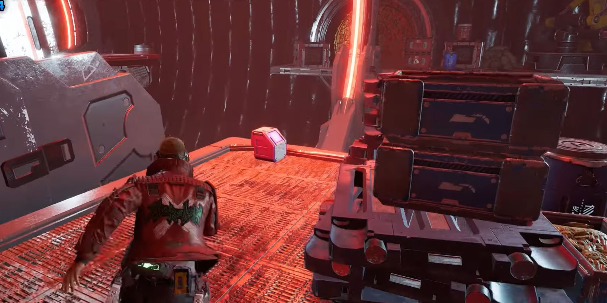 Guardians Of The Galaxy Screenshot Of Drax MCU Outfit Location