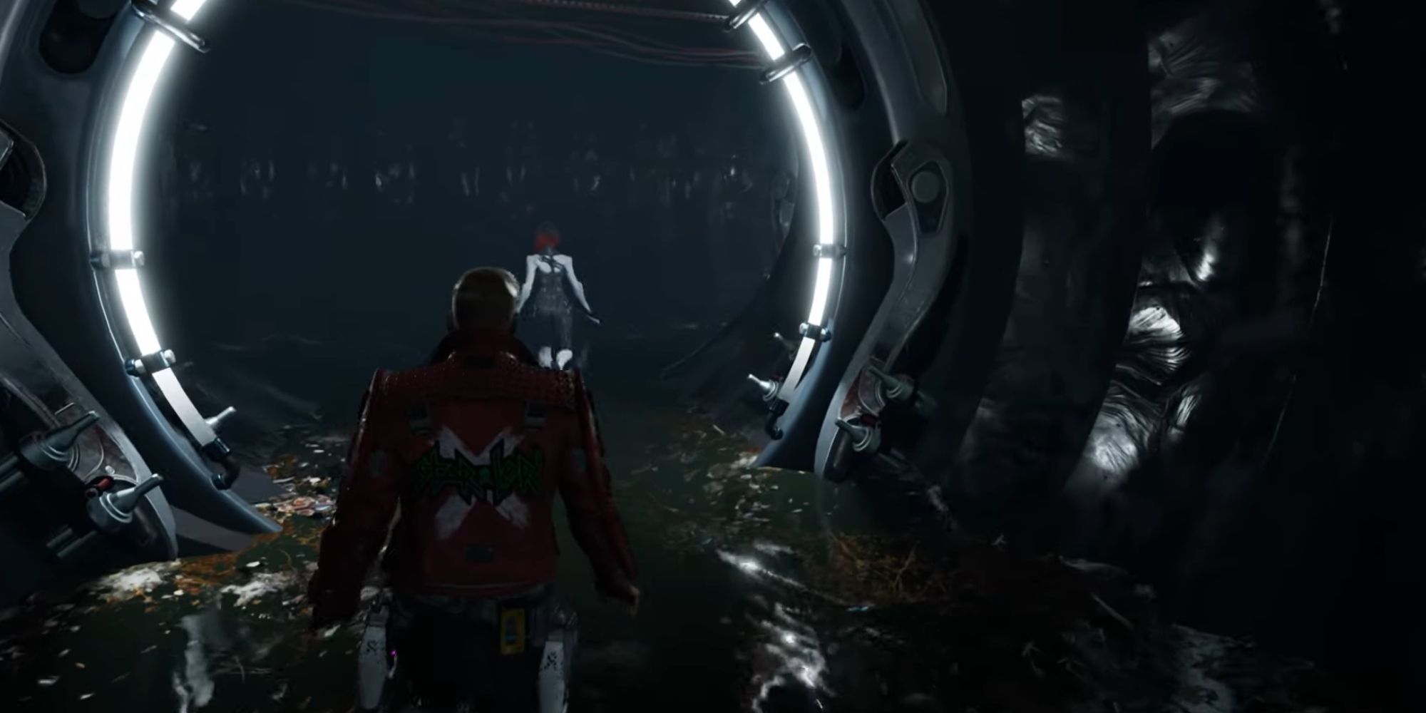 Guardians Of The Galaxy Screenshot Of Sewer