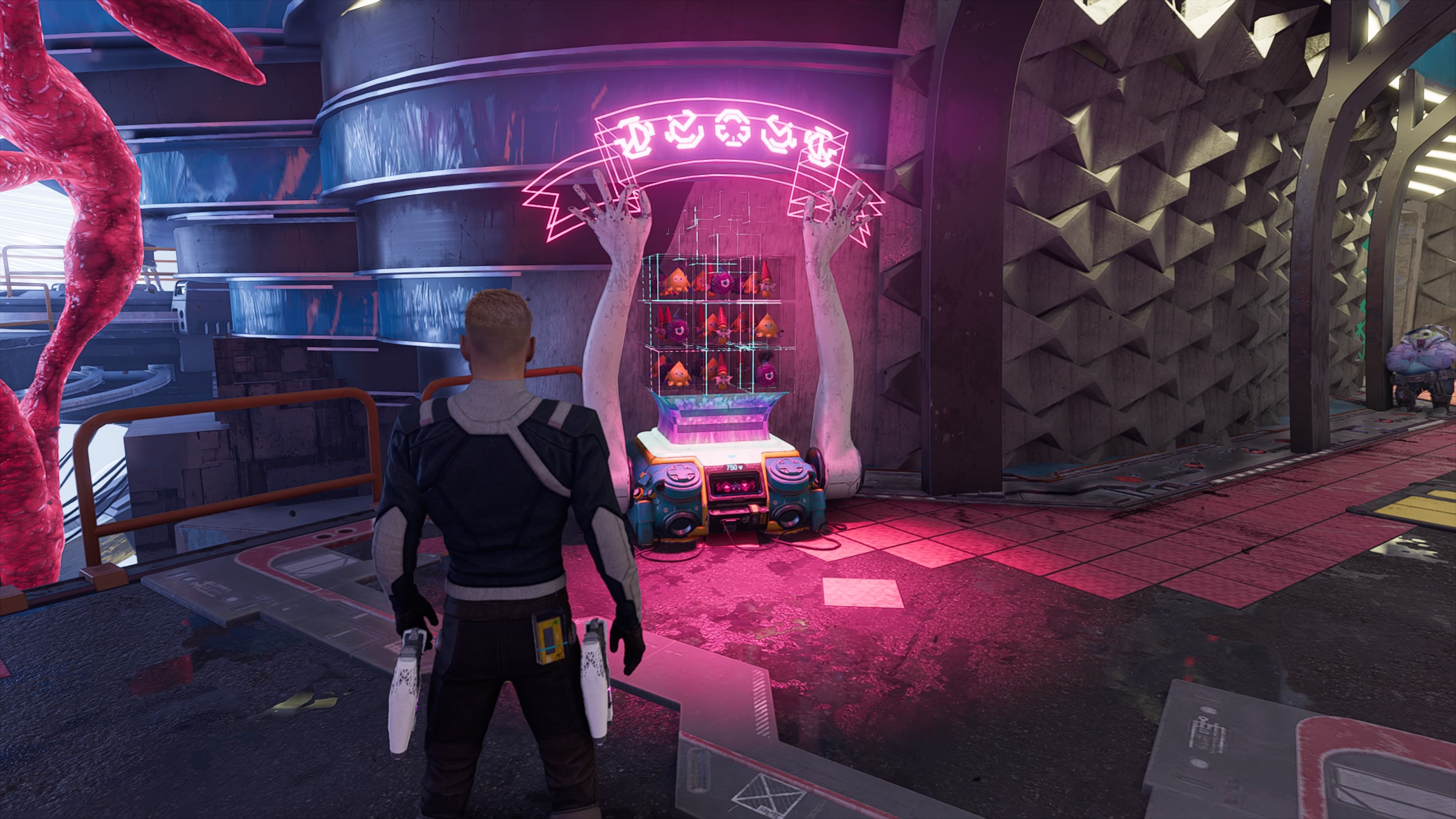 Guardians Of The Galaxy Vending Machine Location Knowhere Close-Up