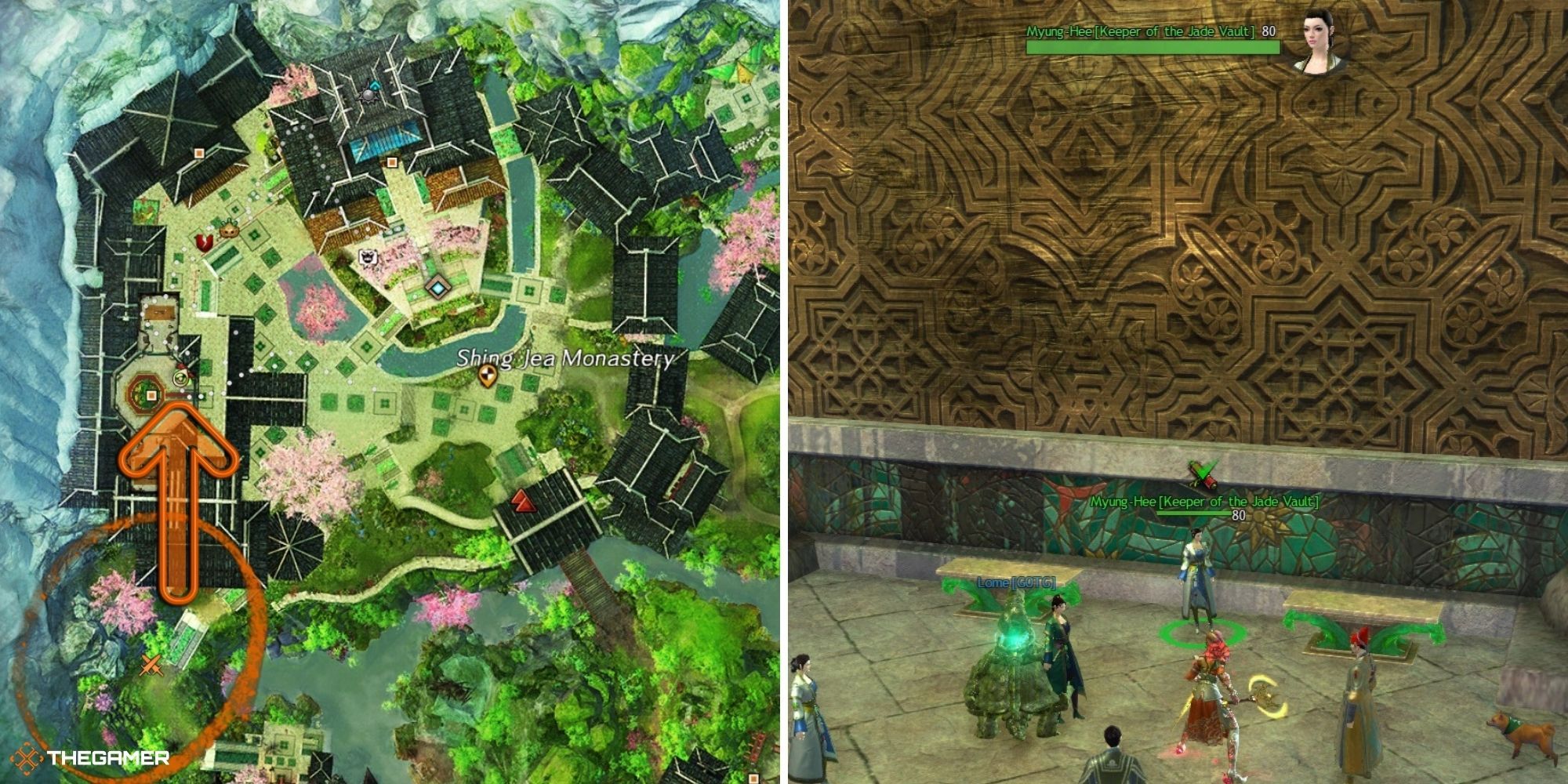 Guild Wars 2 End of Dragons - Myung-Hee location in Seitung Province