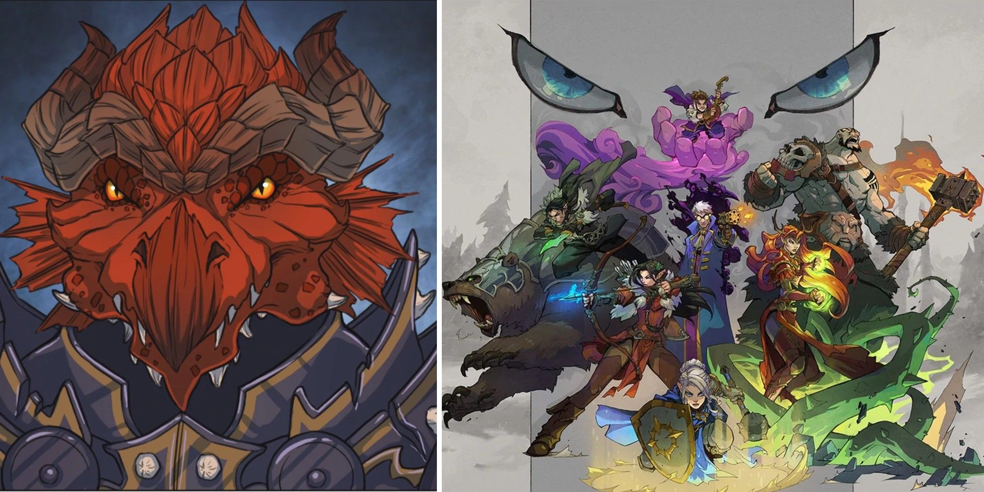 Arkhan and Vox Machina Critical Role