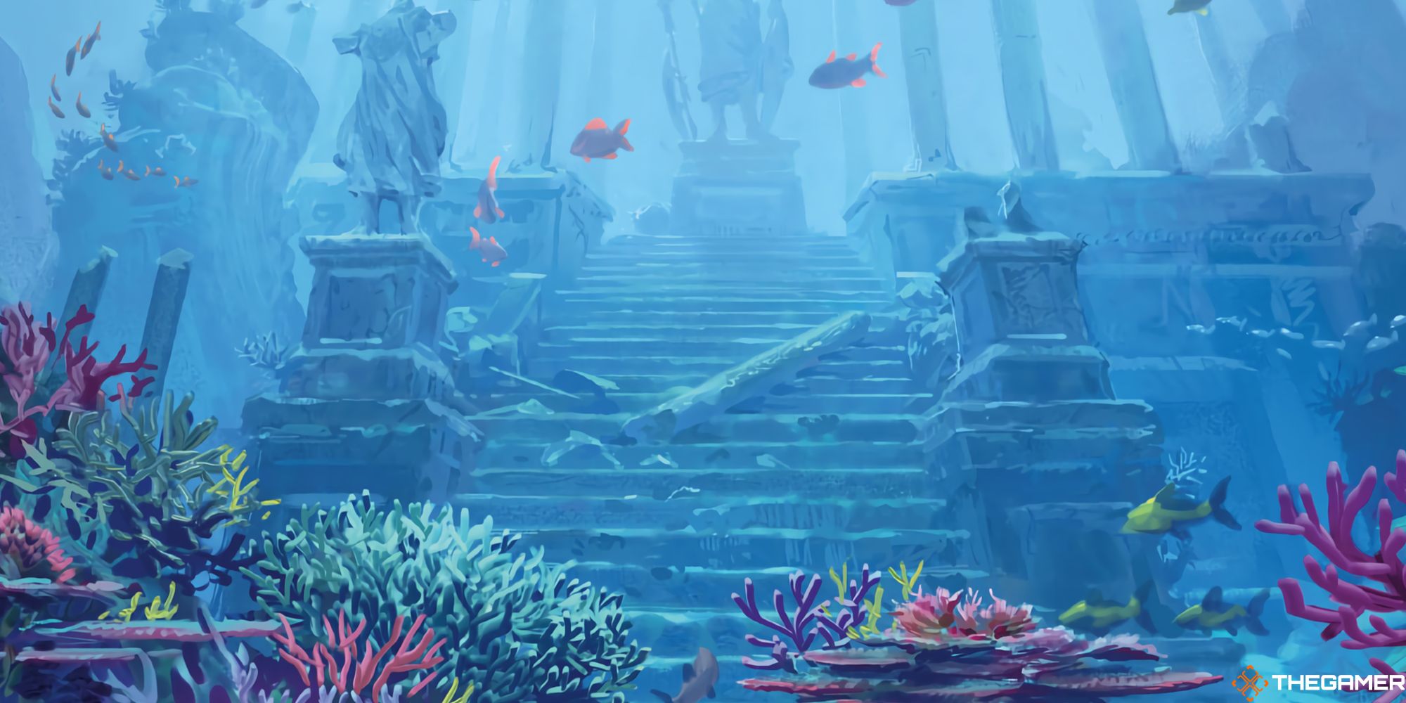 Hall of the Storm Giants by Johannes Voss, from Magic The Gathering
