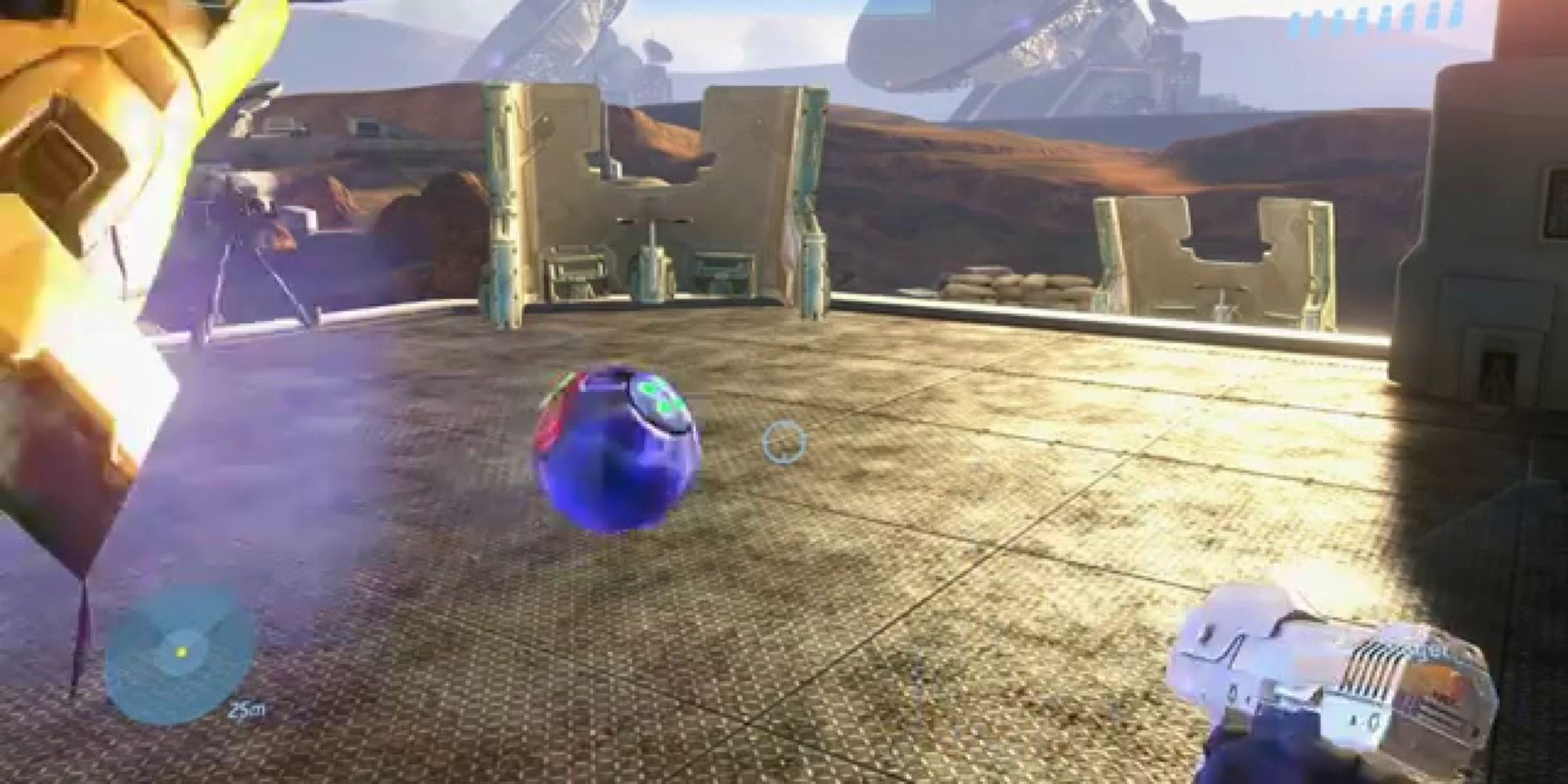 Halo Plasma Grenade in game