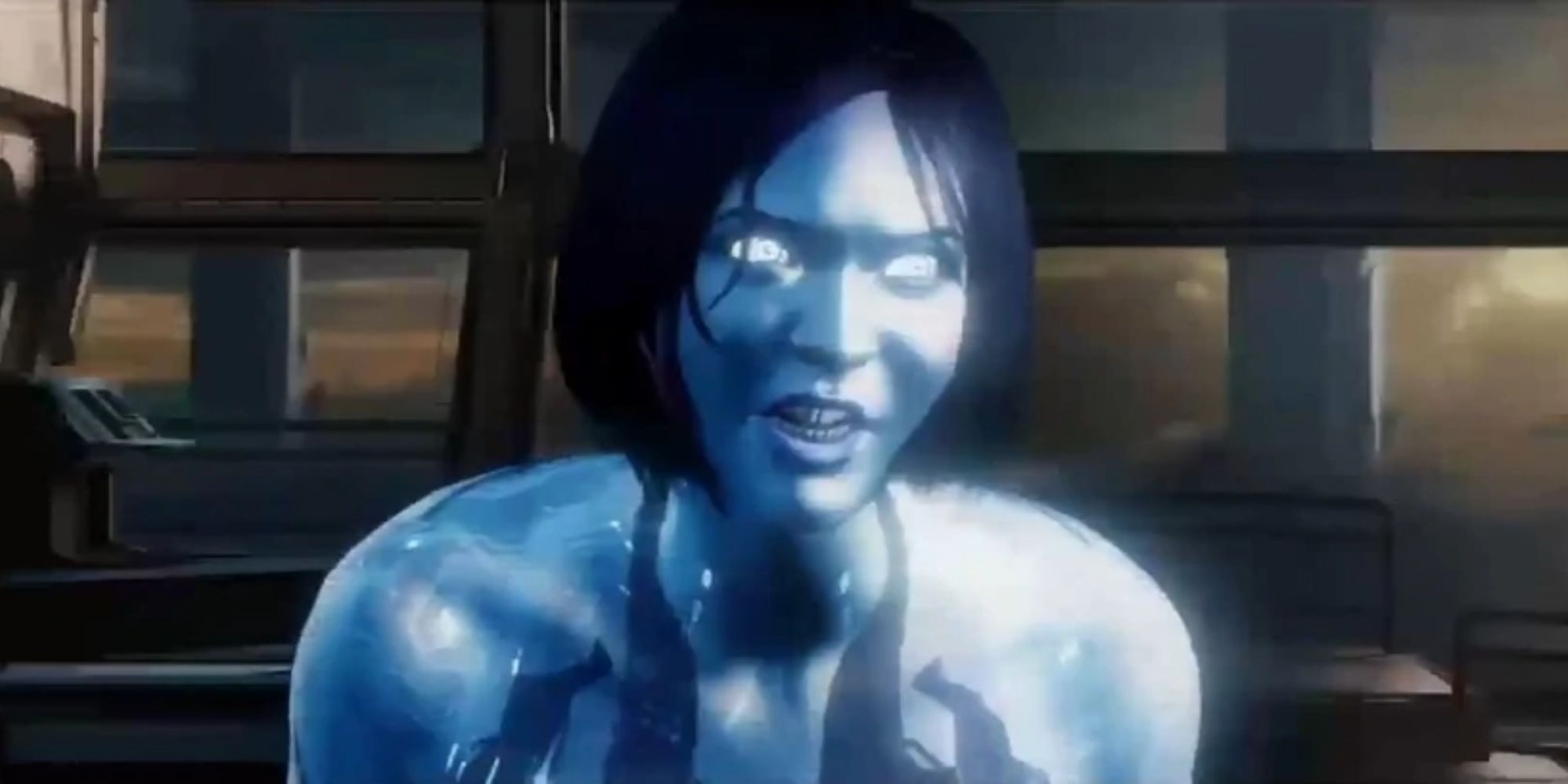 Cortana goes through a rampant episode in Halo 4