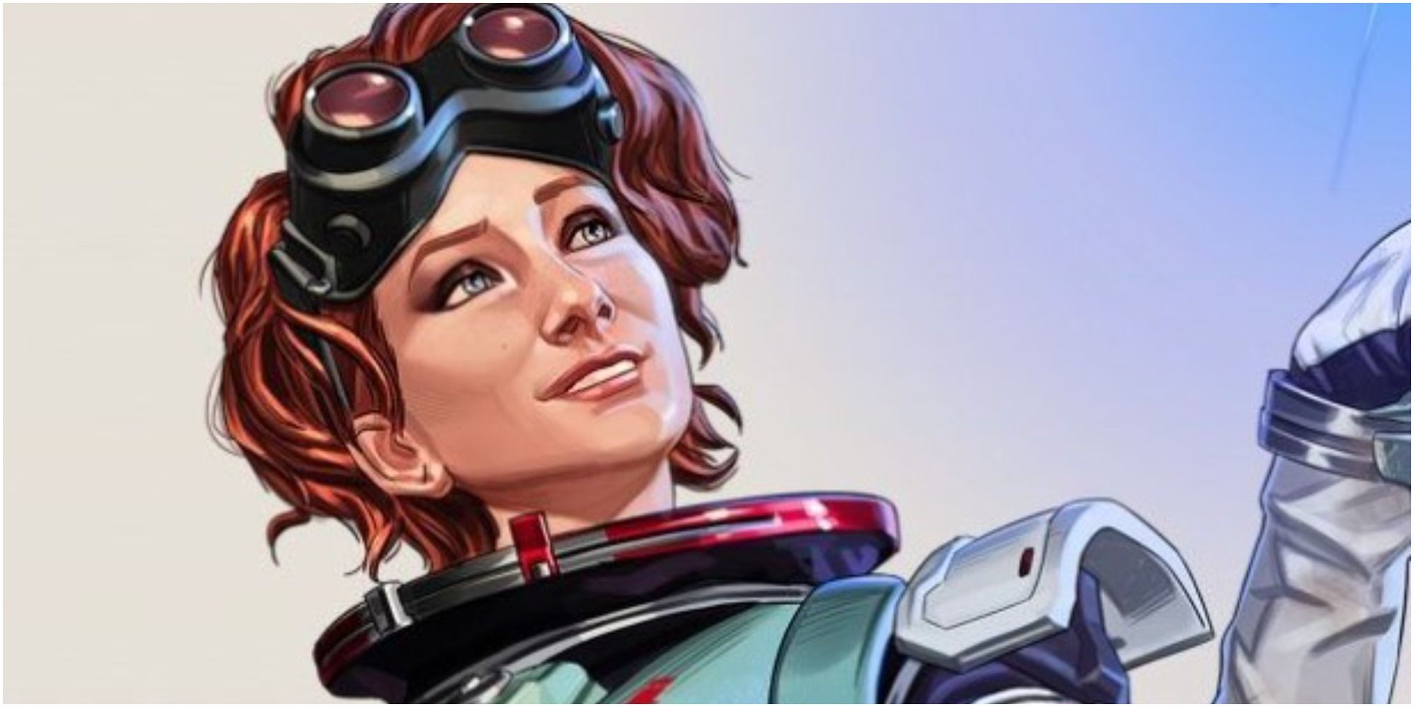 Close-up of Horizon Official Portrait Apex Legends