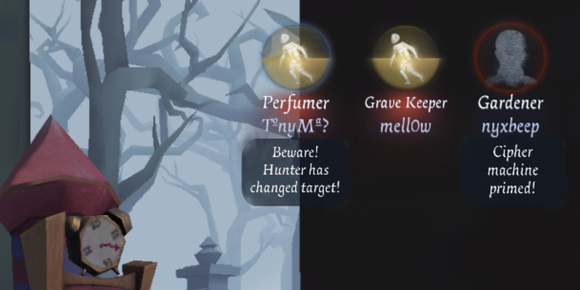 Identity V Quick Message System Survivor