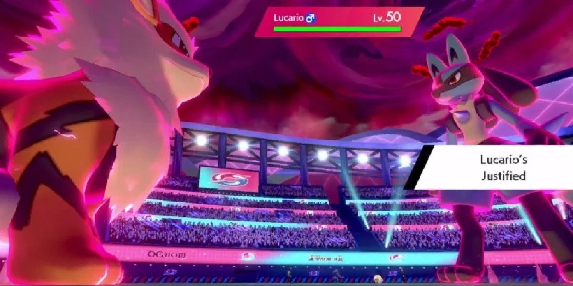 Whimsicott Beats Up On Lucario