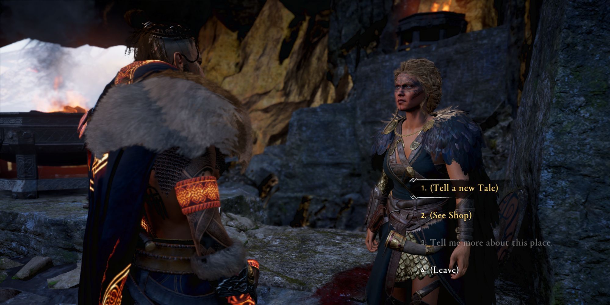 Kara's Dialogue Options AC Valhalla