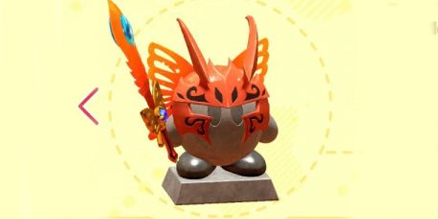 Kirby And The Forgotten Land Blueprint Copy Ability Upgrade 1 Morpho Knight Sword