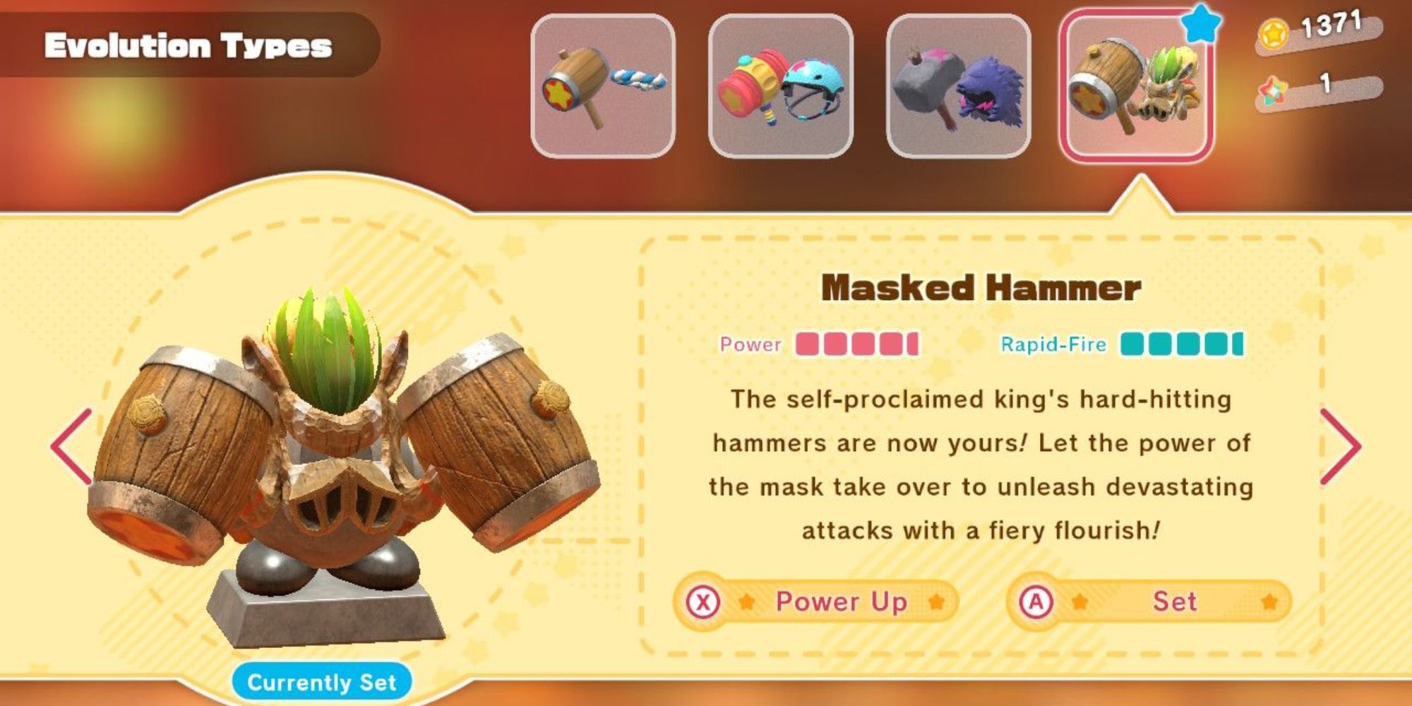 Masked Hammer in Kirby and the Forgotten Land