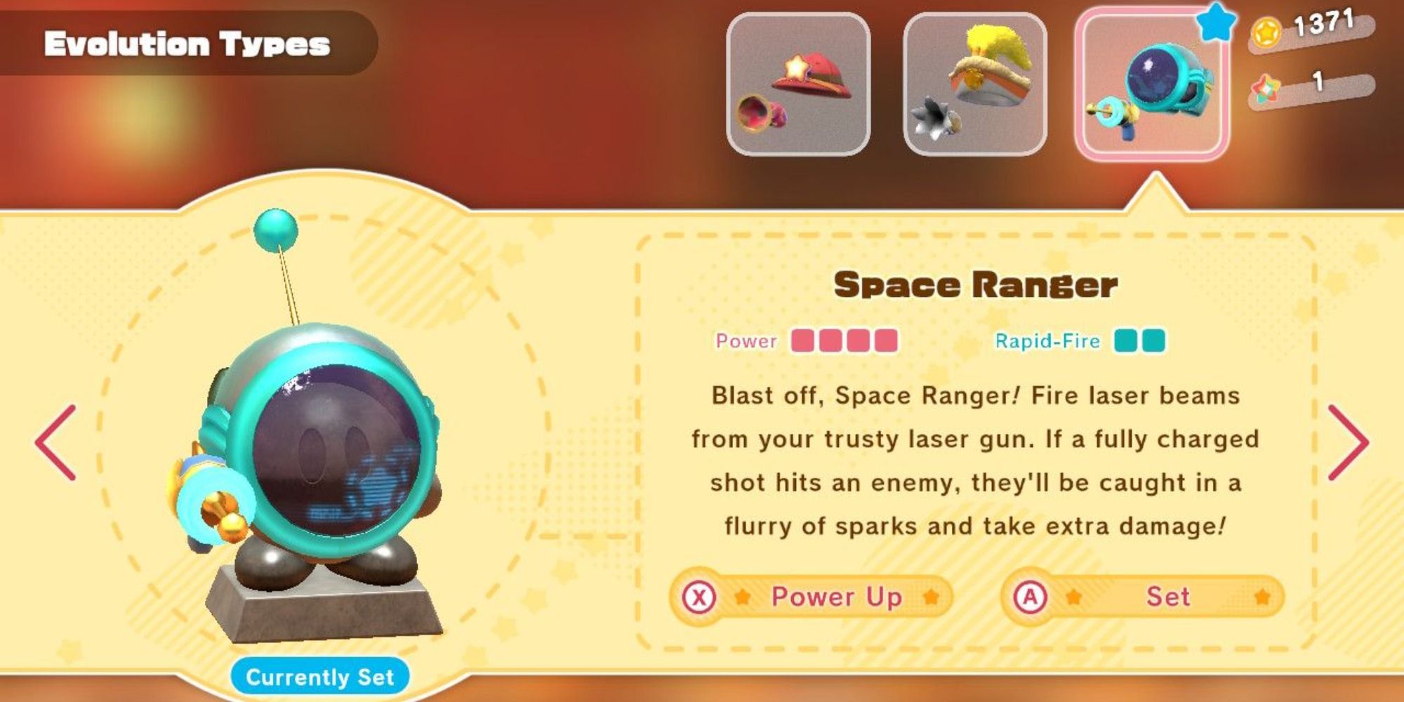 Space Ranger in Kirby and the Forgotten Land