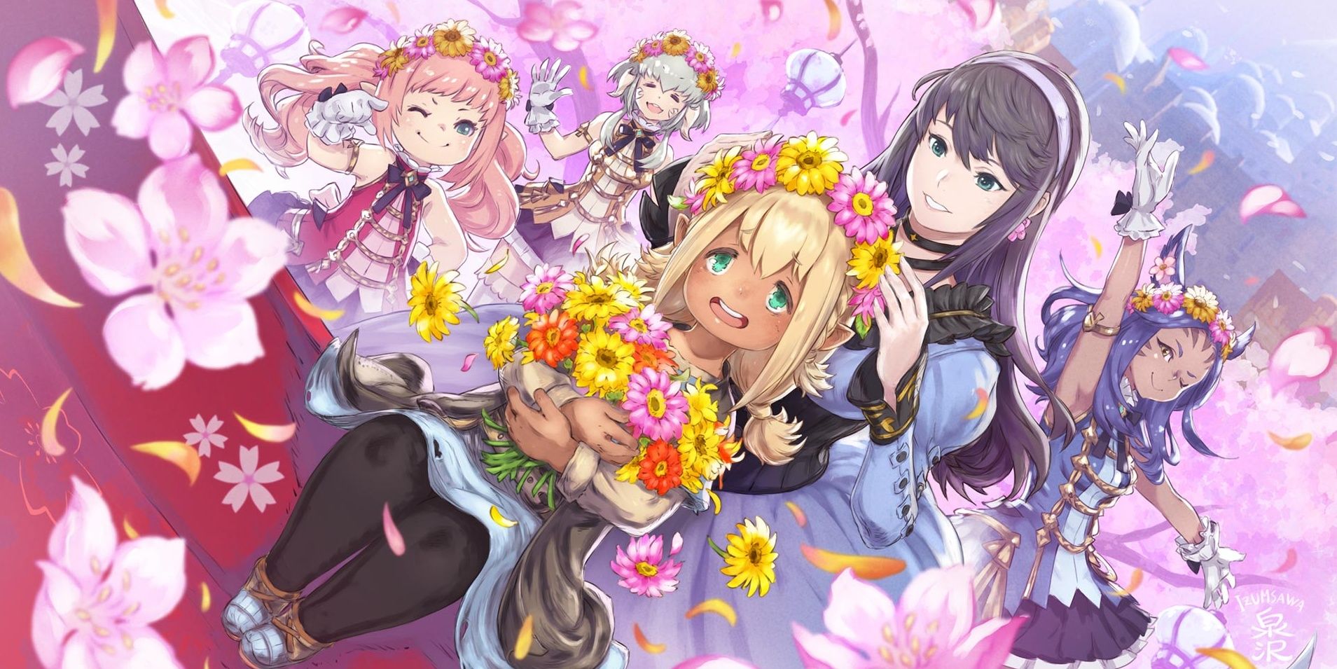 Promotional Art for Final Fantasy 14's Little Ladies' Day