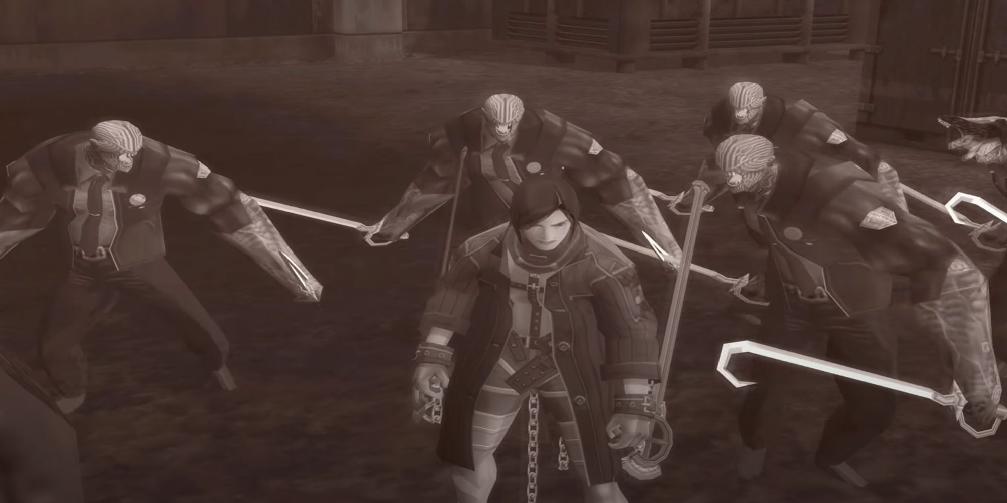 Metal Gear Solid 3 Playstation 2 dream sequence.