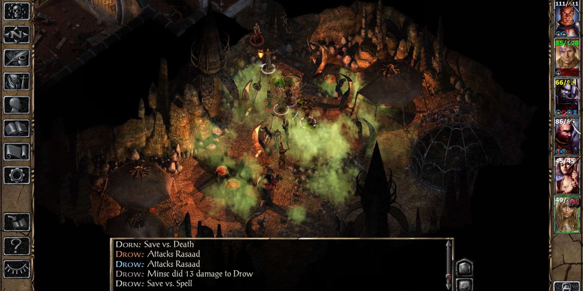 Mac Games Baldur’s Gate II Enhanced Edition gameplay