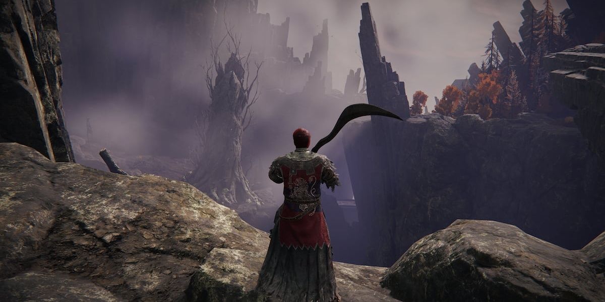 Near a ledge in Elden Ring