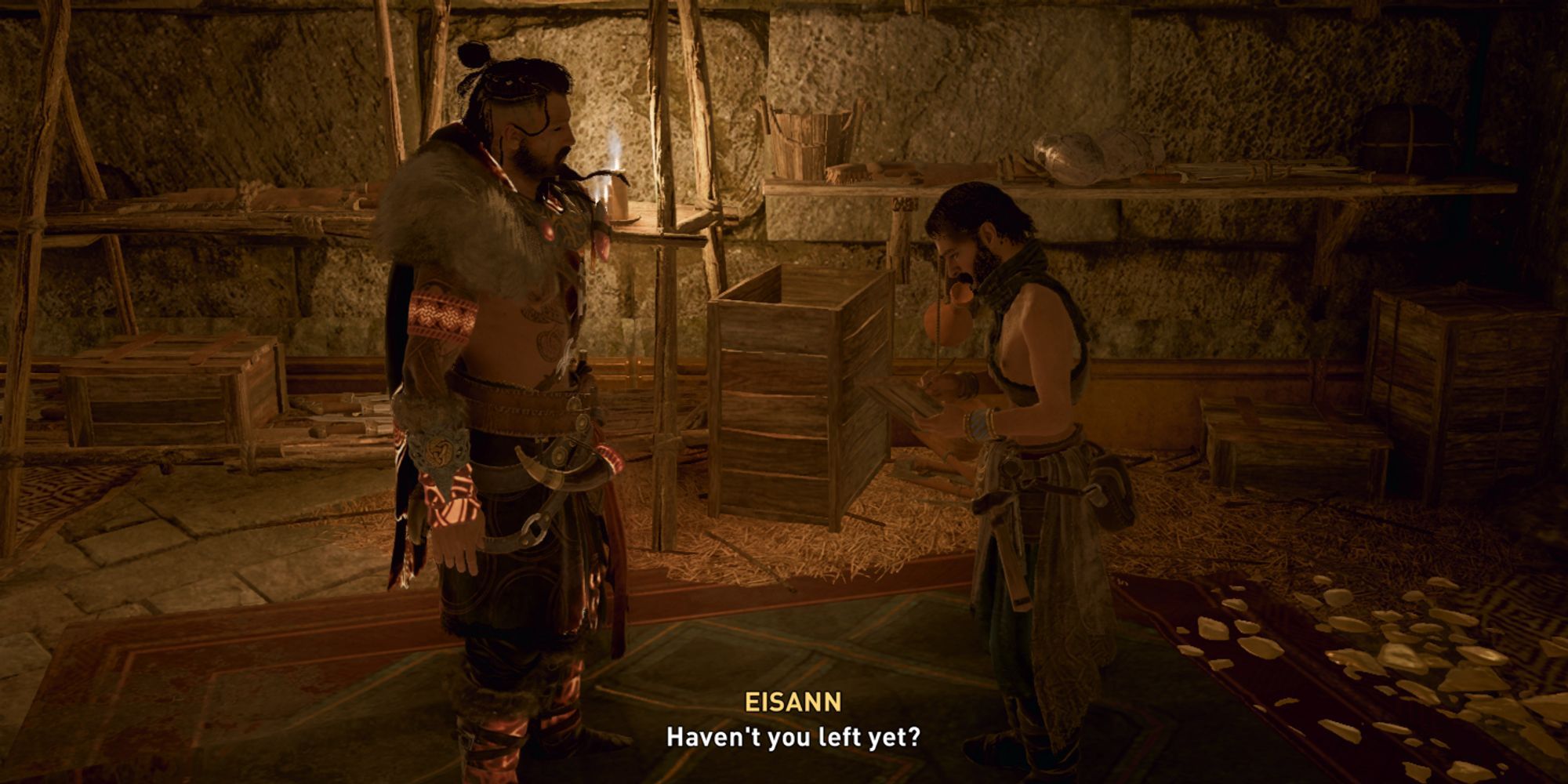 Eisann the dwarf dialogue occurence AC Valhalla