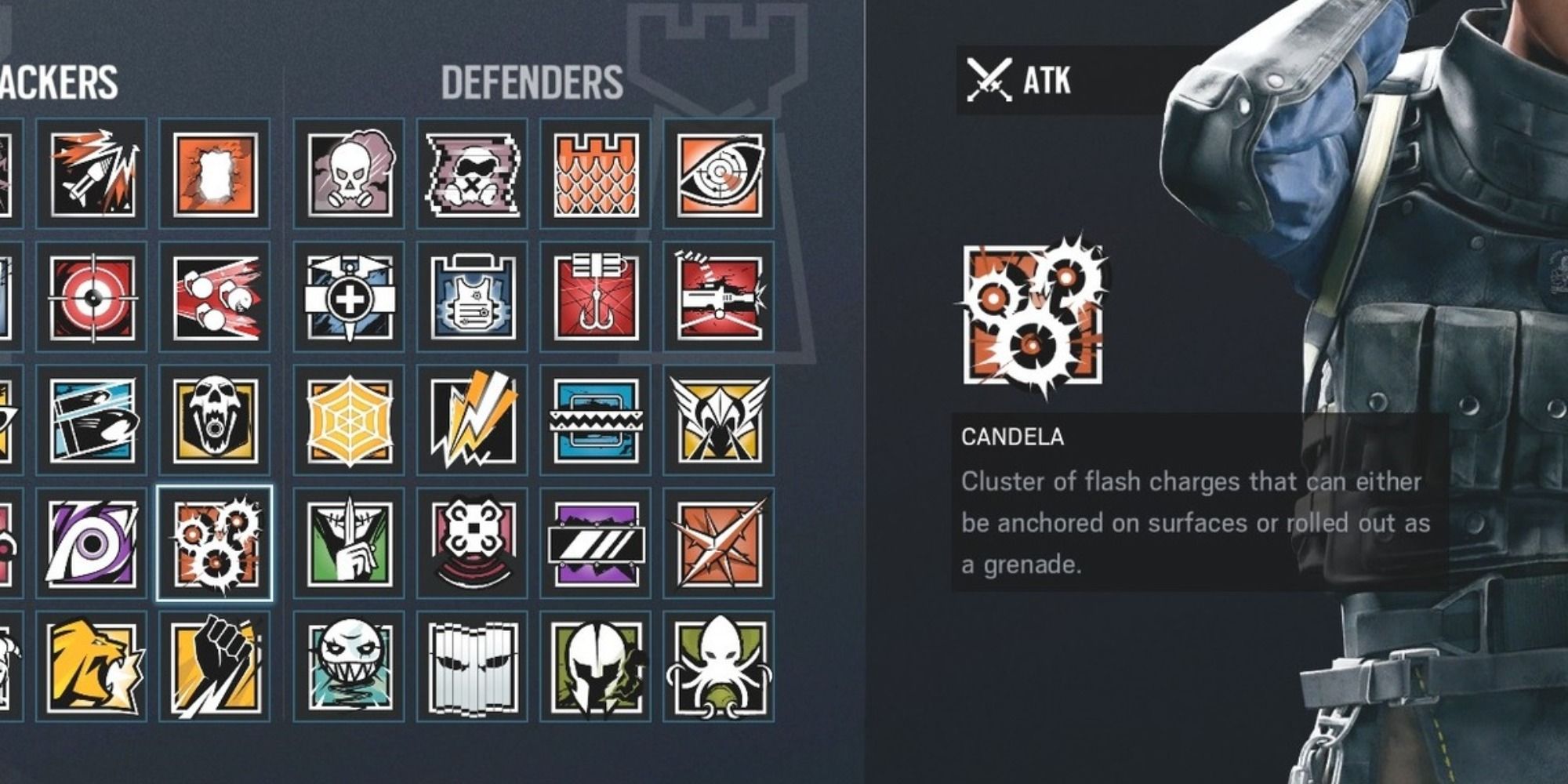 Rainbow Six Siege Candela Grenade stats