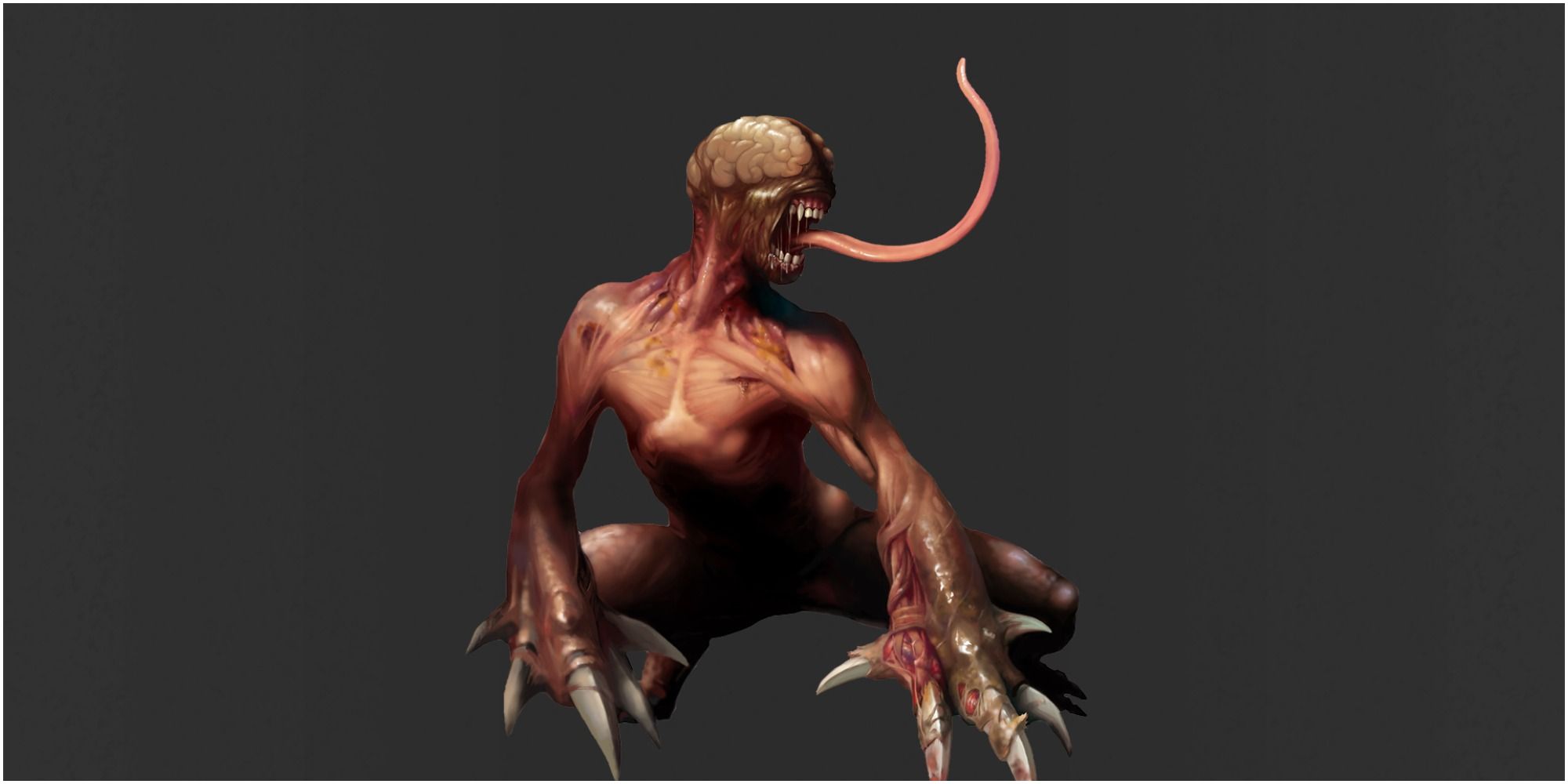 Resident Evil 2 - Licker Promo Art