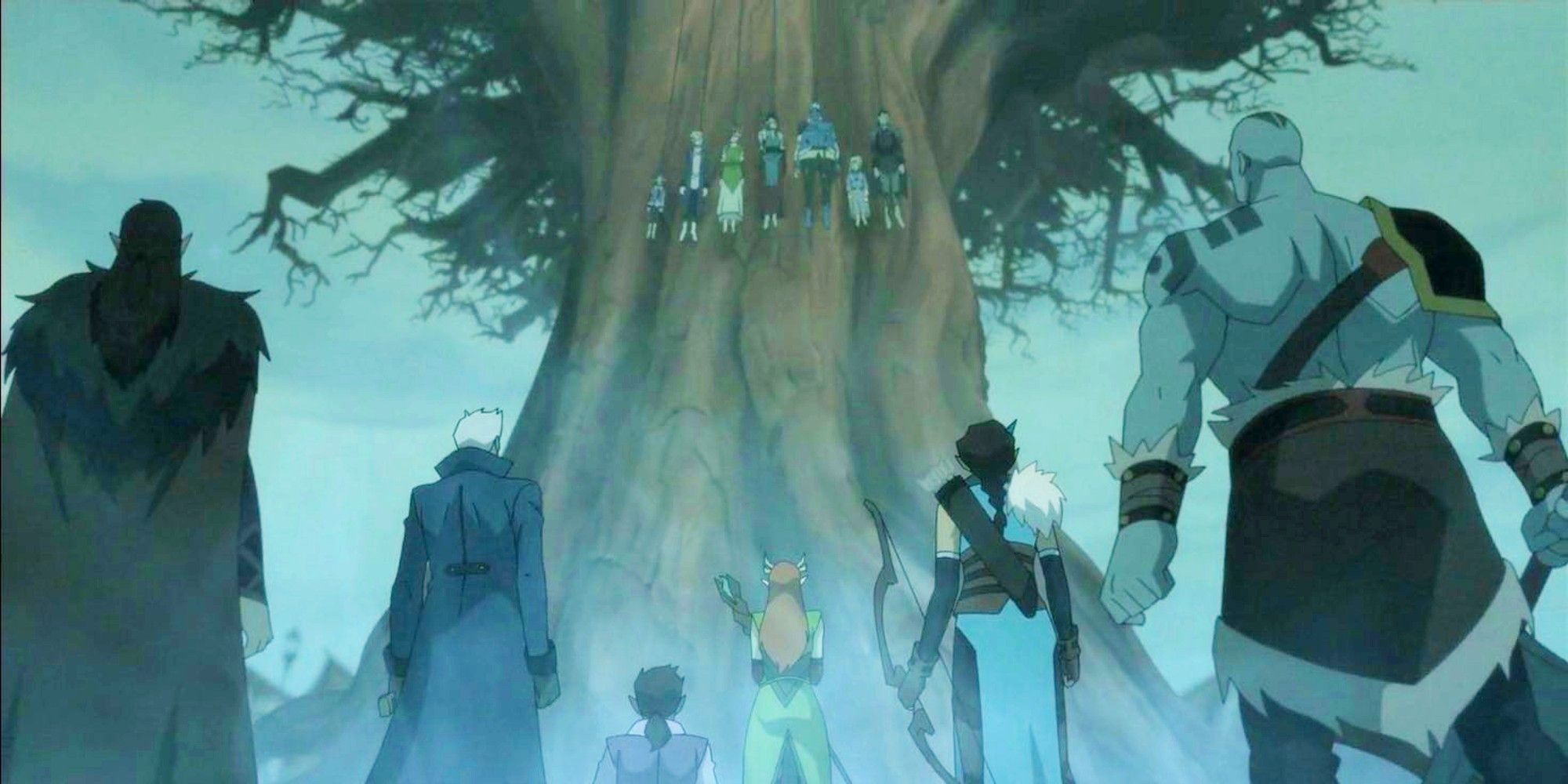 Critical Role Legend of Vox Machina Sun tree Scene