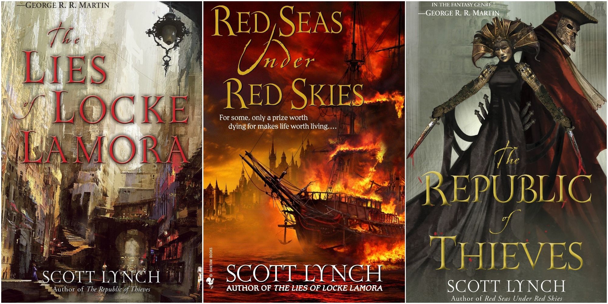 Scott Lynch Trilogy Books 1-3