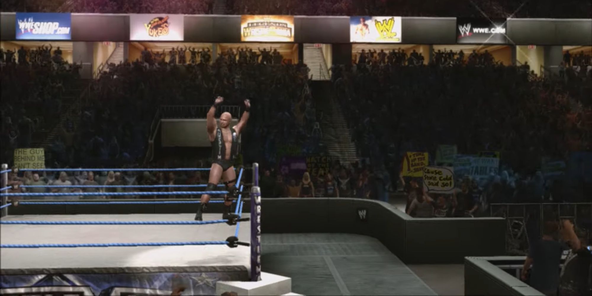 SmackDown Vs Raw 2010 Screenshot Of Stone Cold Entrance