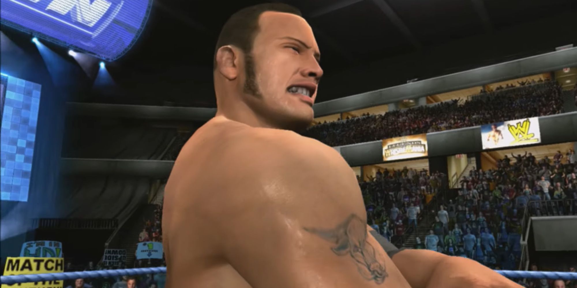 Smackdown Vs Raw 2010 Screenshot Of The Rock