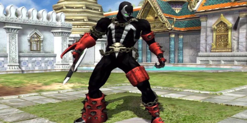 Spawn as he appears in Soulcalibur 2