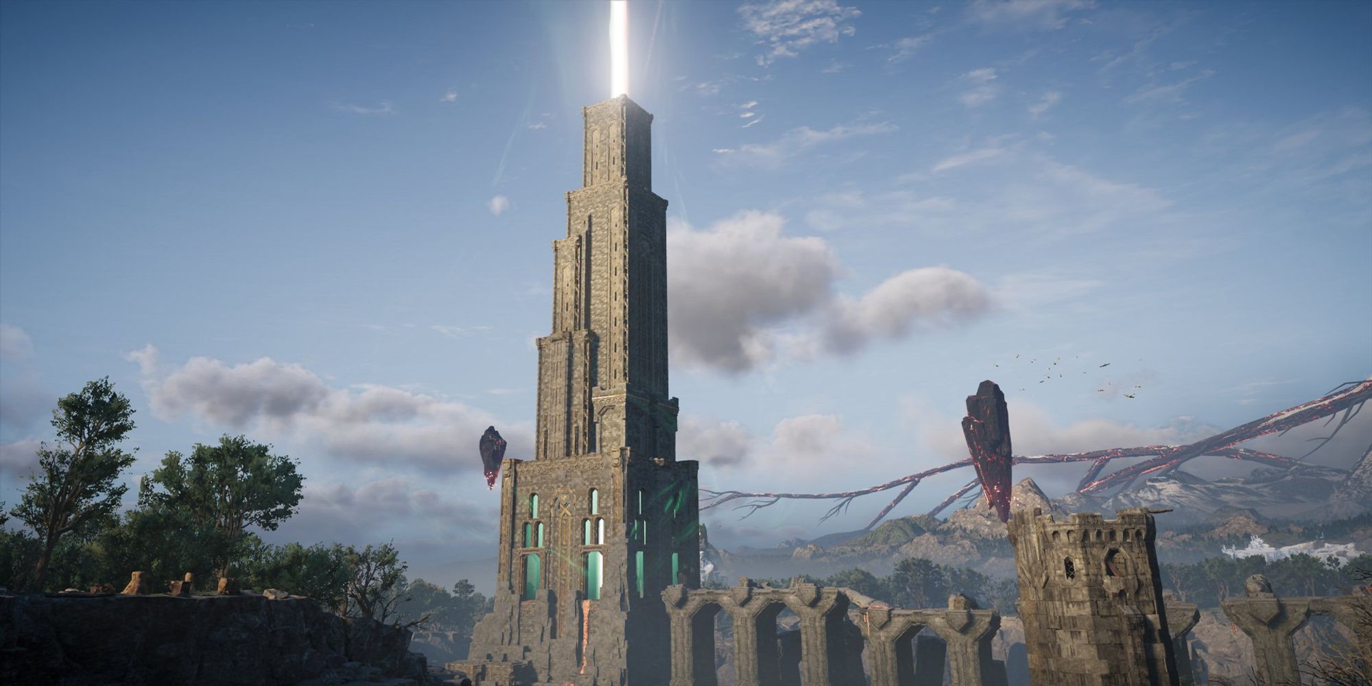 Start of Ragnarok Light from Building in Eitiri in AC Valhalla