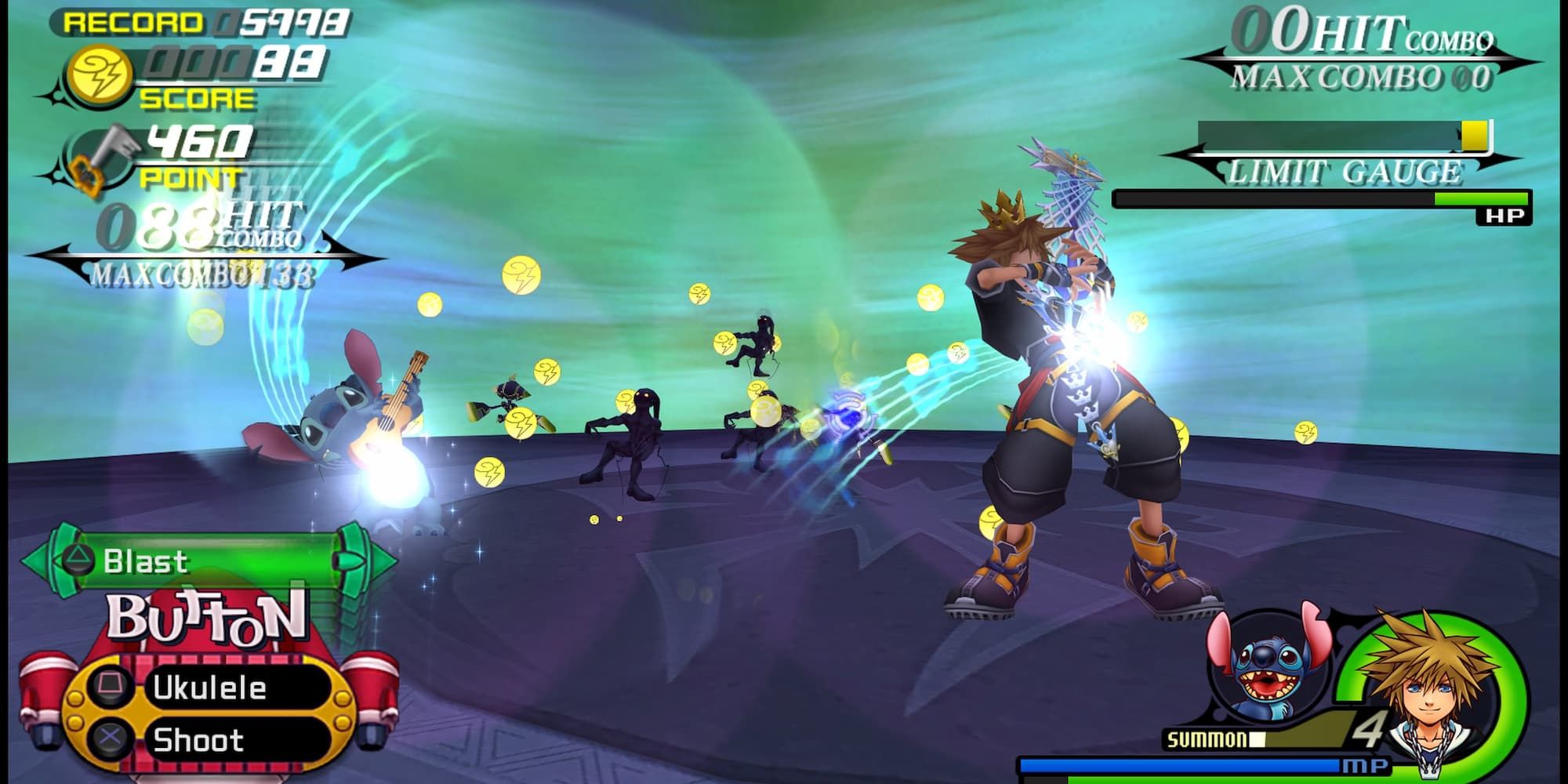 Stitch And Sora in the Hades Paradox Cup