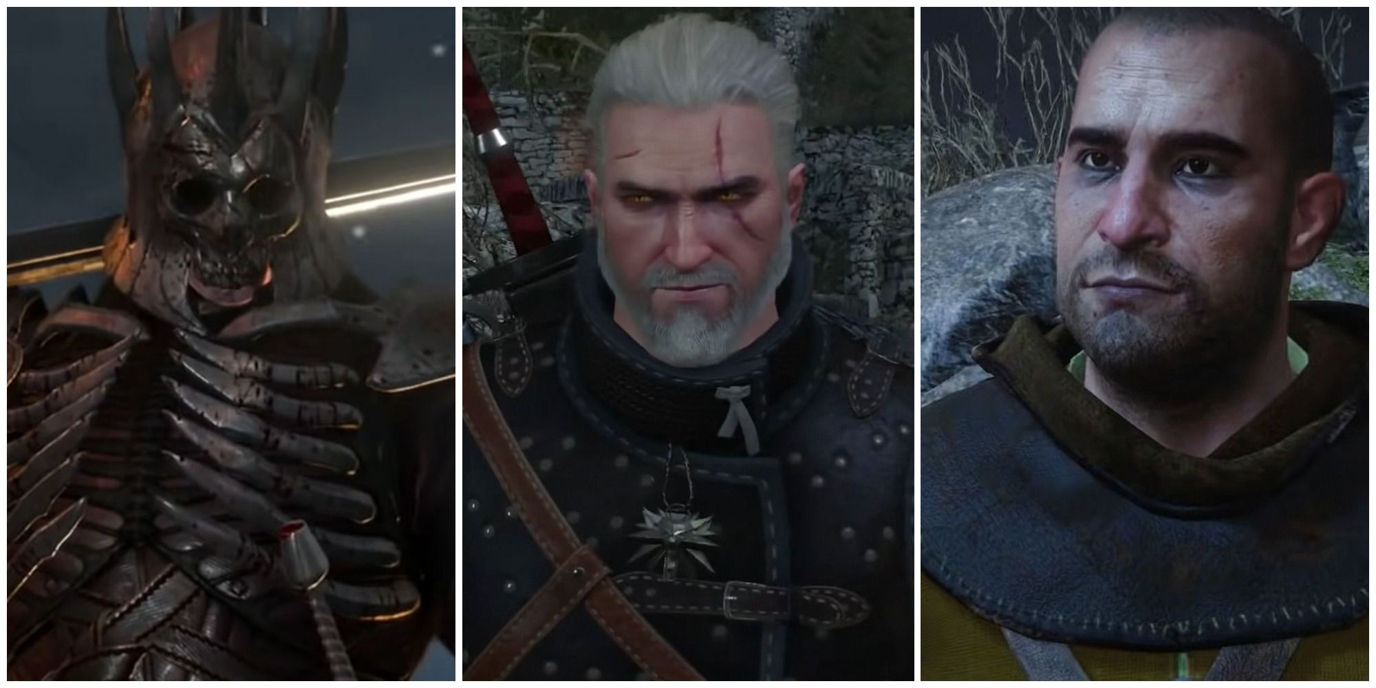 The Witcher Geralt Best Accomplishments Split Image