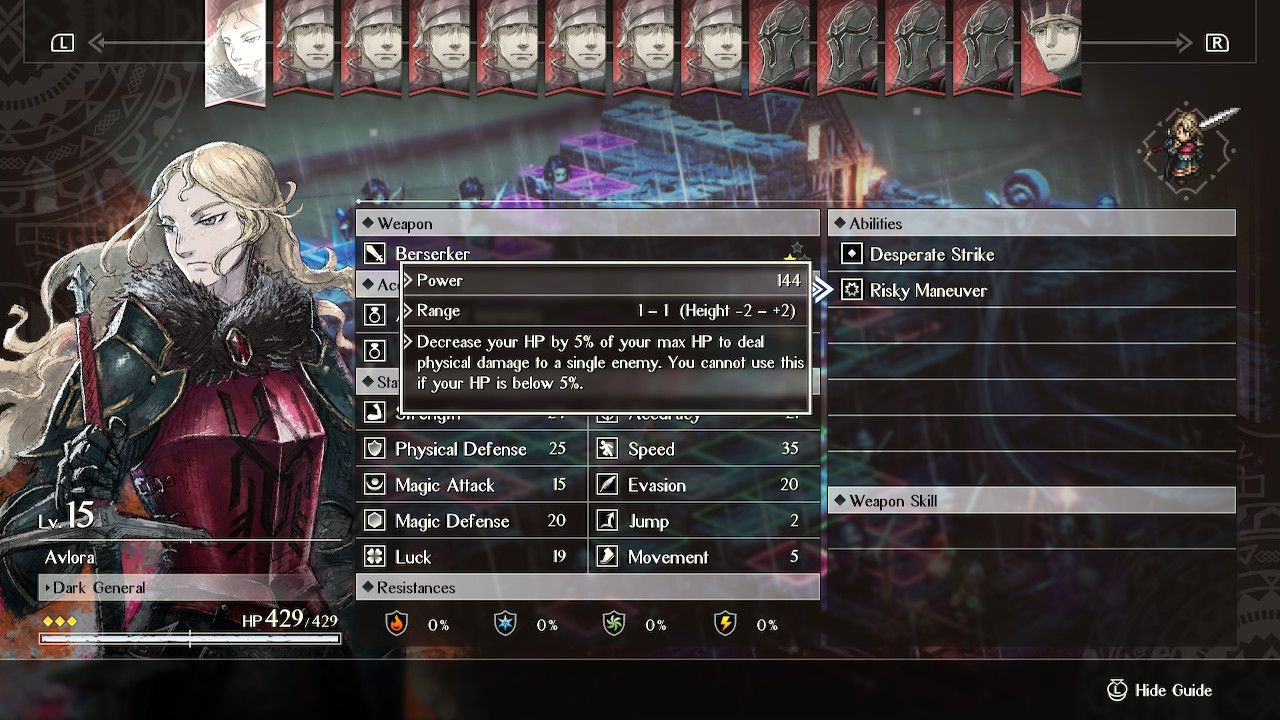 Triangle Strategy In The Eye Of The Storm Battle 2