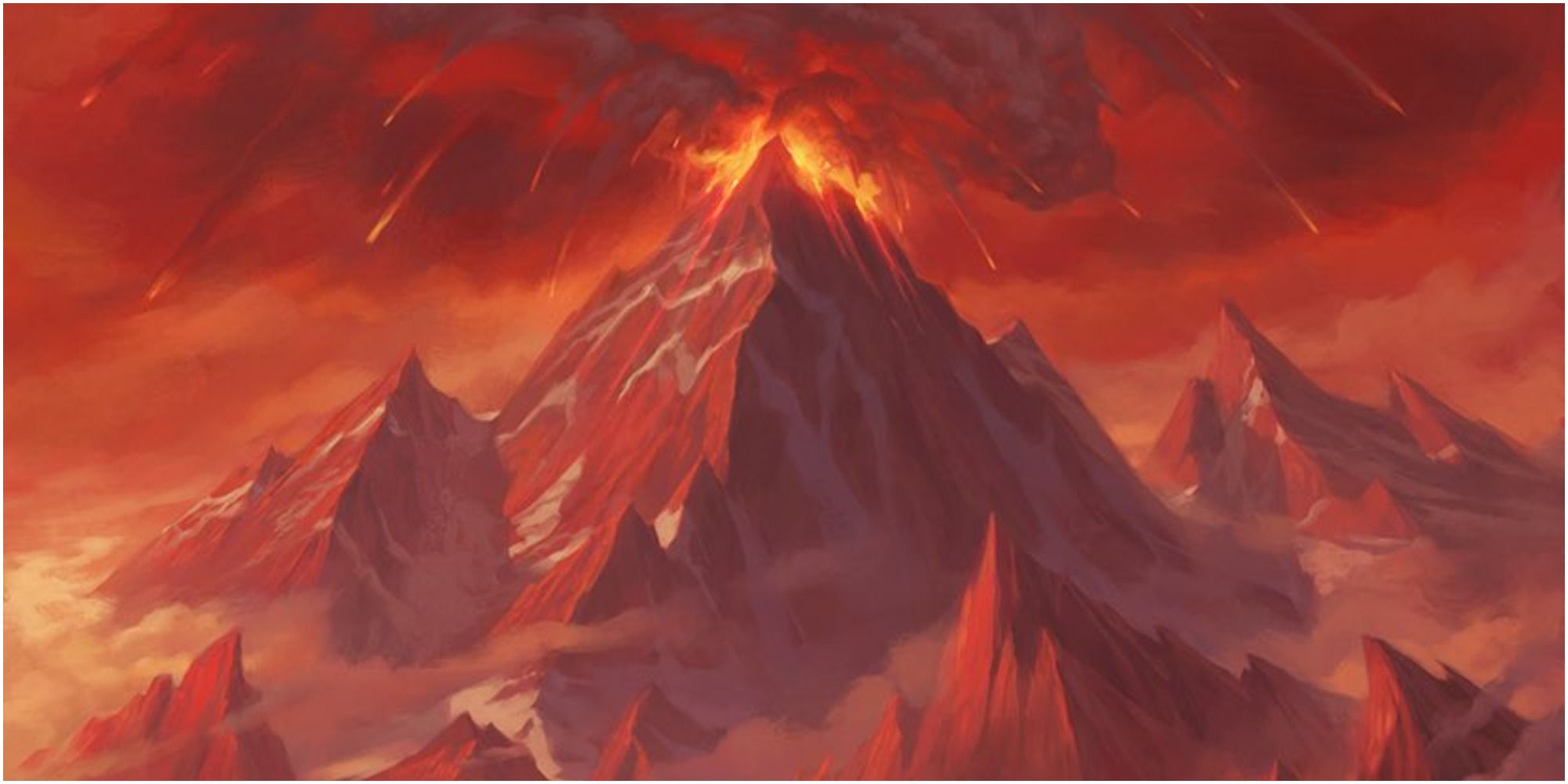 Valakut, the Molten Pinnacle by Kieran Yanner