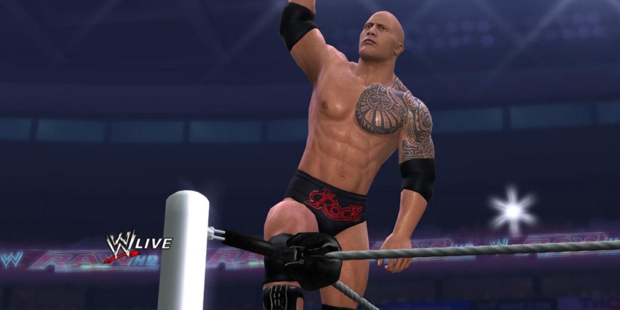 WWE 12 Screenshot Of The Rock