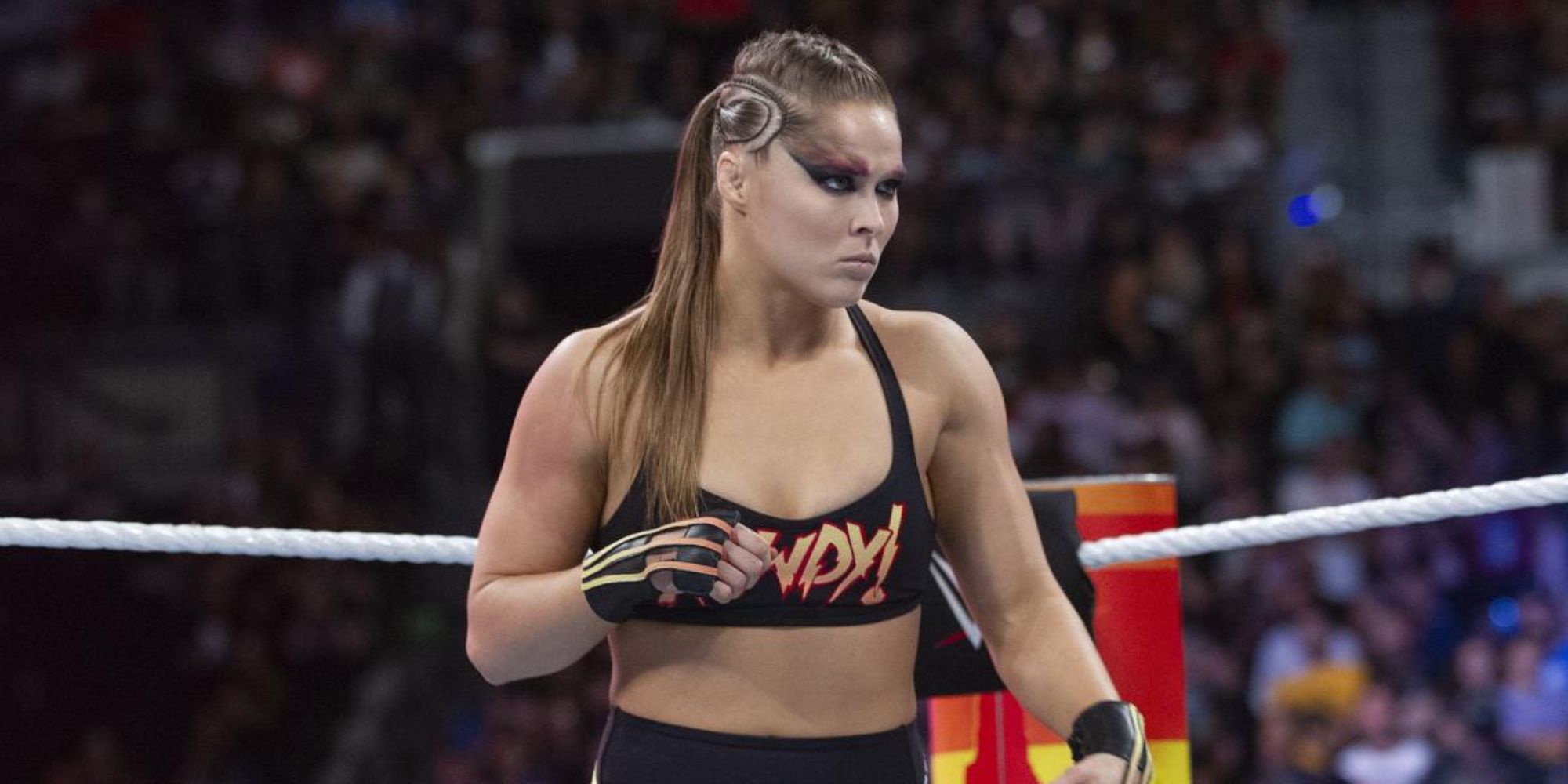 WWE SummerSlam Shot Of Ronda Rousey