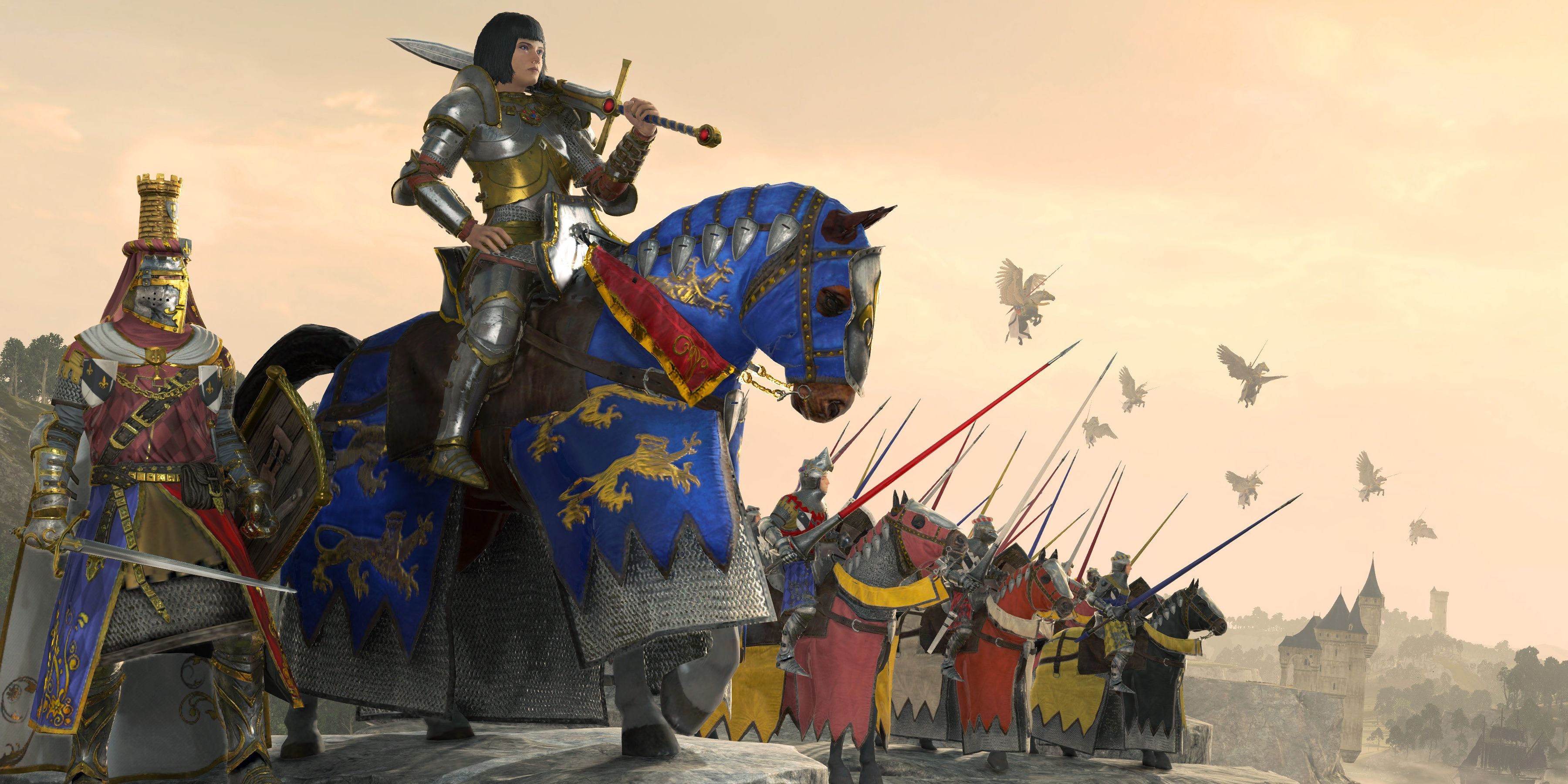 Warhammer Total War Bretonnia showing Repanse de Lyonesse