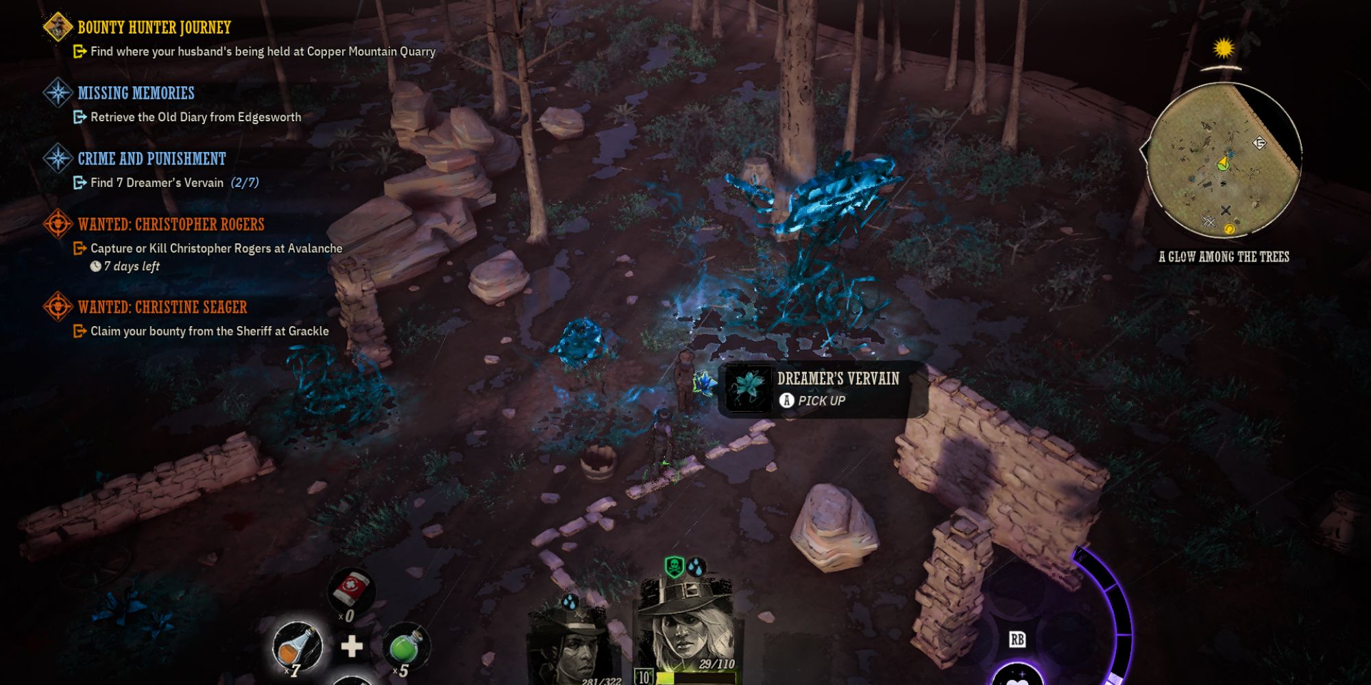 Weird West Screenshot Of Dreamer's Vervain