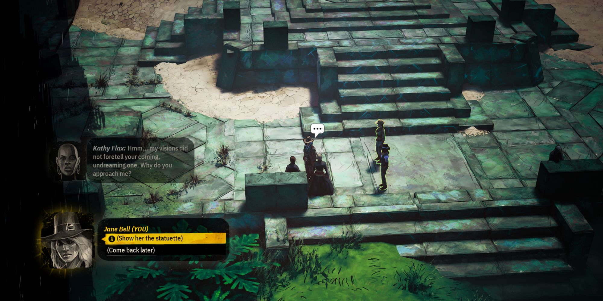 Weird West Screenshot Of Talk With Oneirist