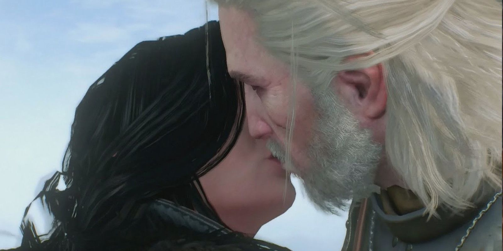 Yennefer Geralt Last Wish quest kiss cutscene The Witcher 3