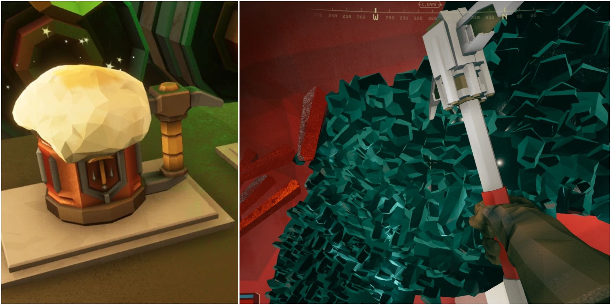 Deep Rock Galactic: Dark Morkite Brew And Morkite Vein Being Mined